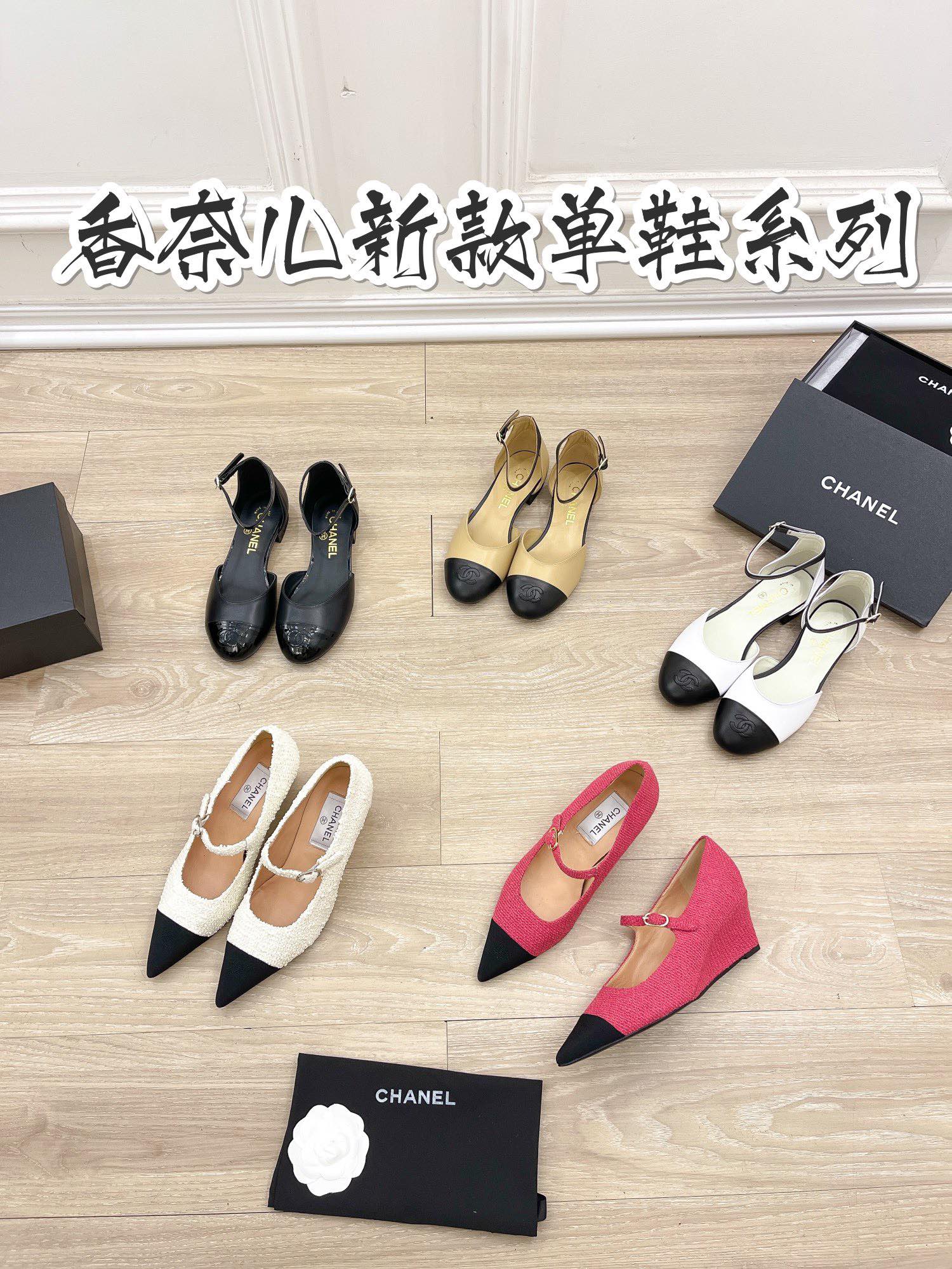 Новые поступления коллекции Chanel весна/лето — туфли на каблуках, балетки, сандалии — изображение коллекции