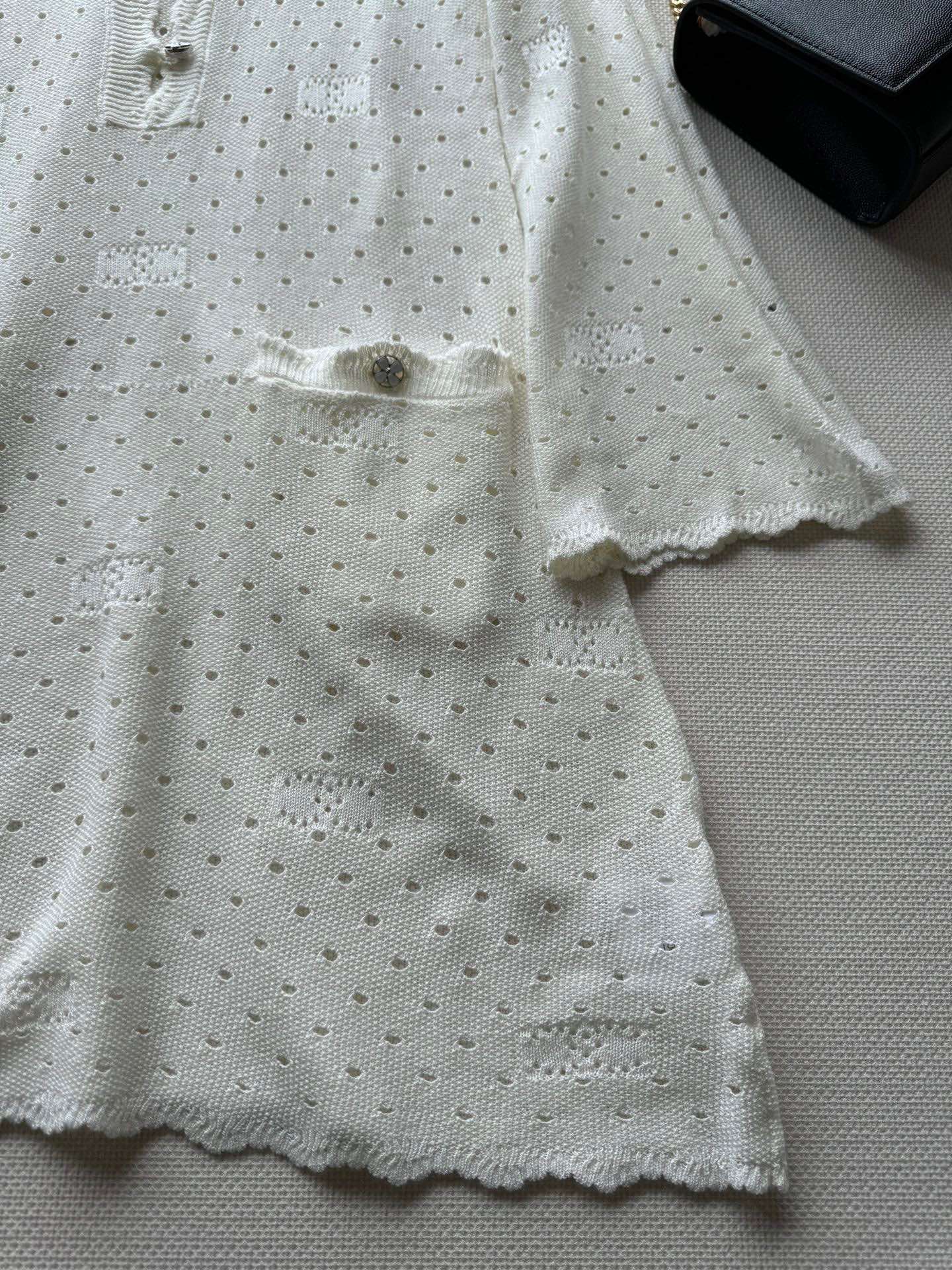 Платье в стиле Chanel - 2403 - Новое платье для ранней весны - Абрикосовое