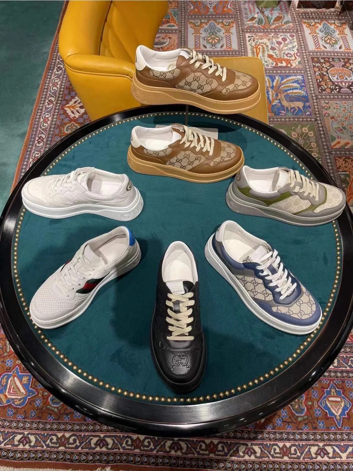 Gucci - Кроссовки на платформе - Повседневная обувь - Кроссовки