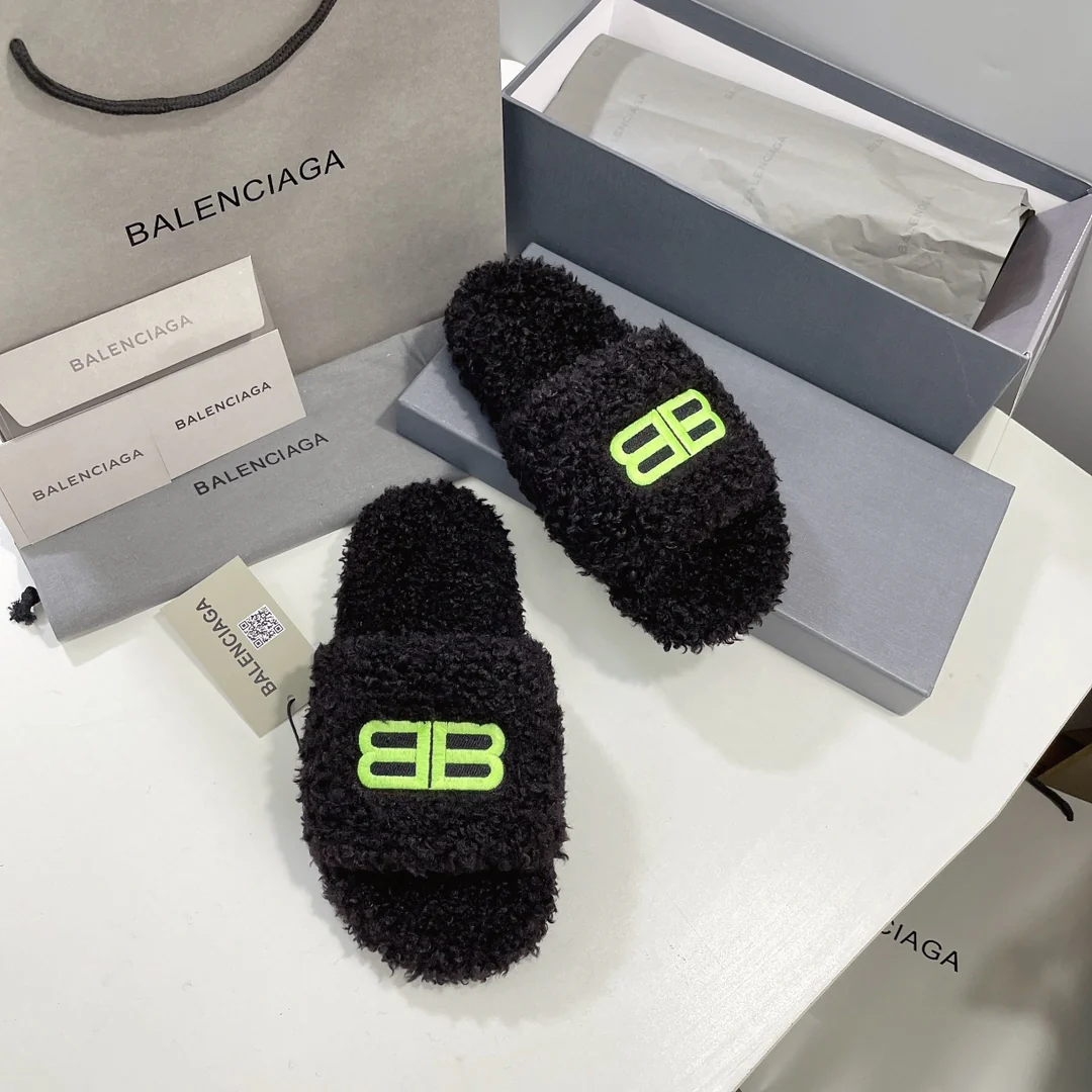 Шлёпанцы Balenciaga 21s Couple Curly - размеры 35-50