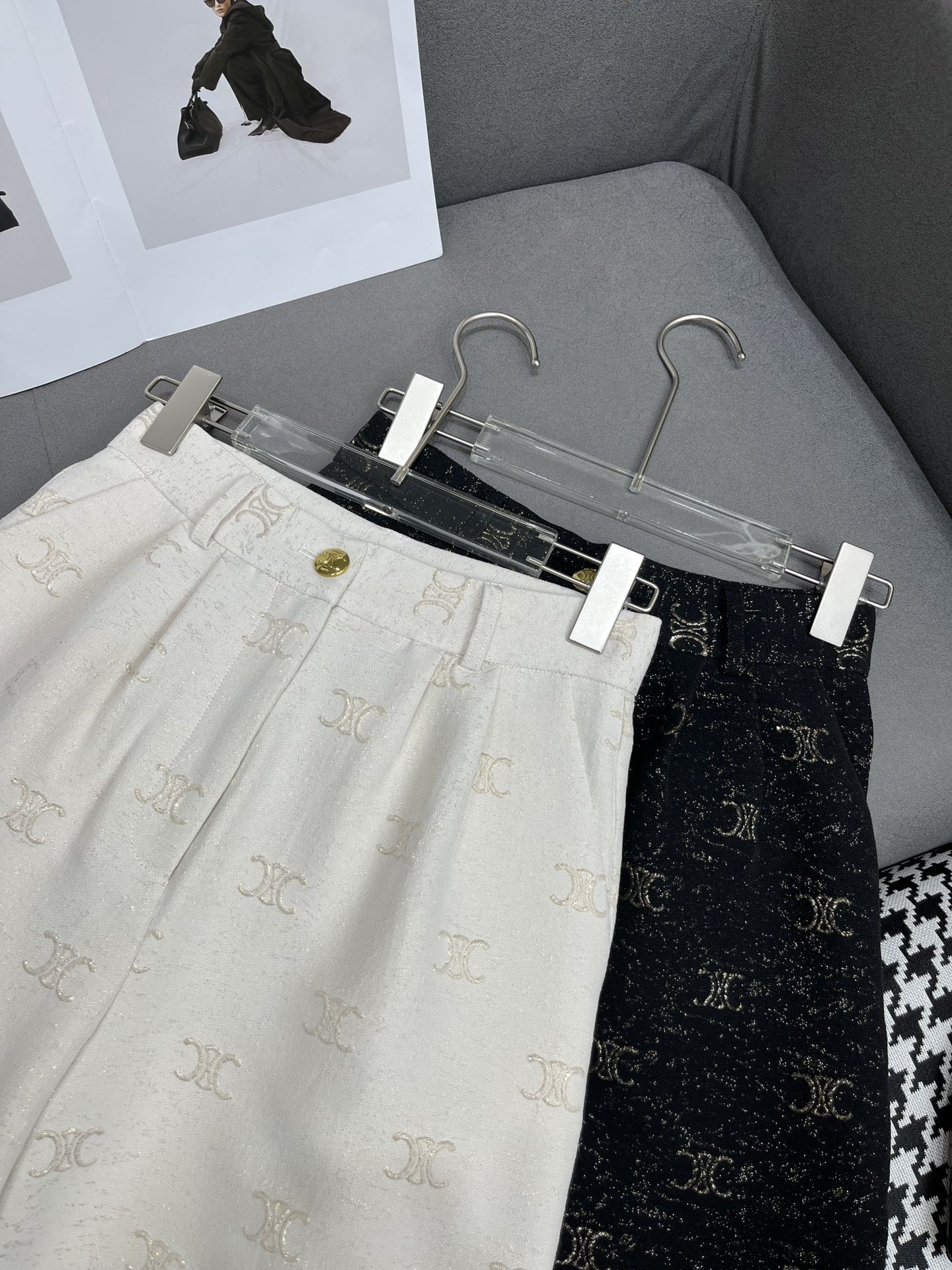 Новые шорты Celine 2403-24ss весна/лето