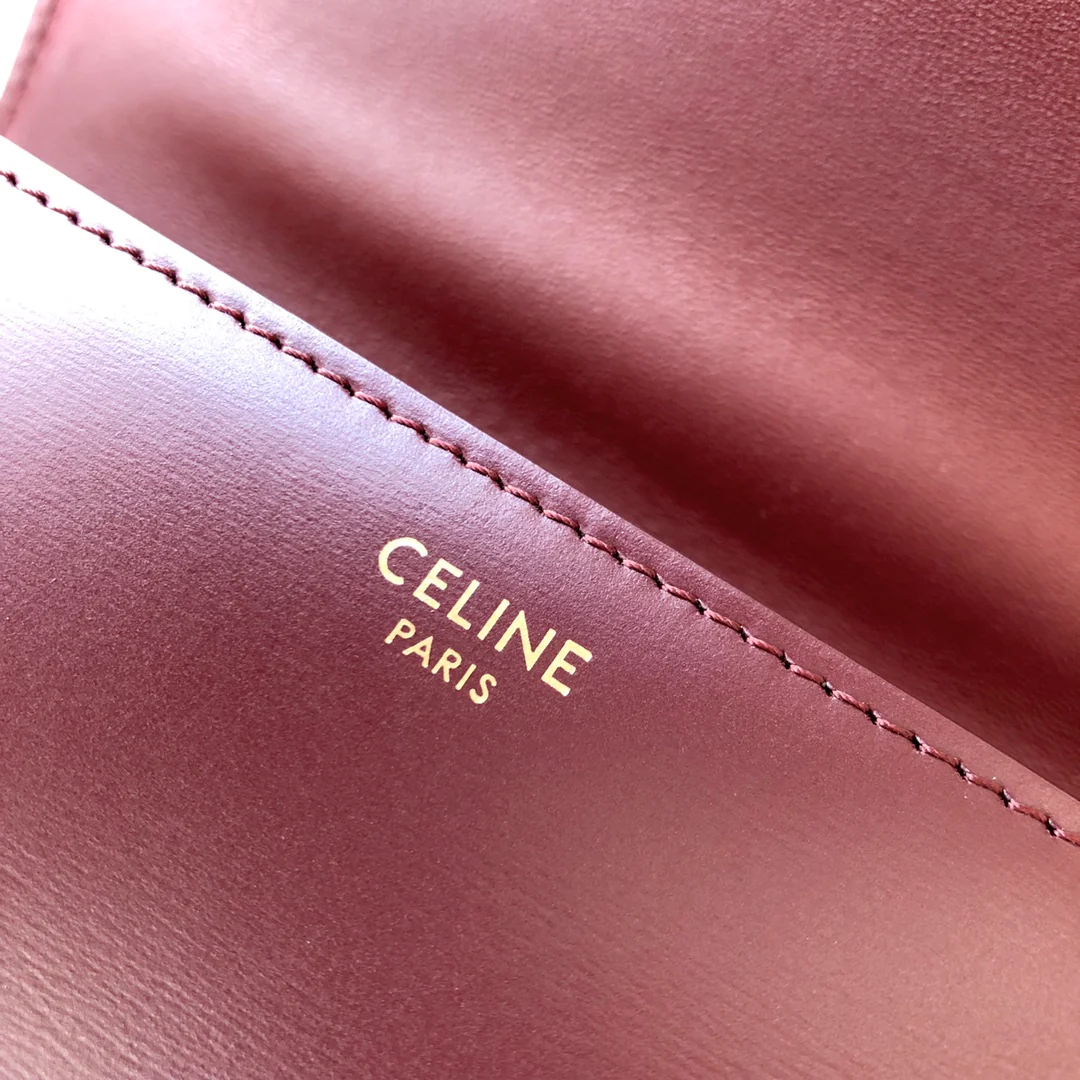 Сумка Celine Triomphe из телячьей кожи - подростковая - 18 - 5 см