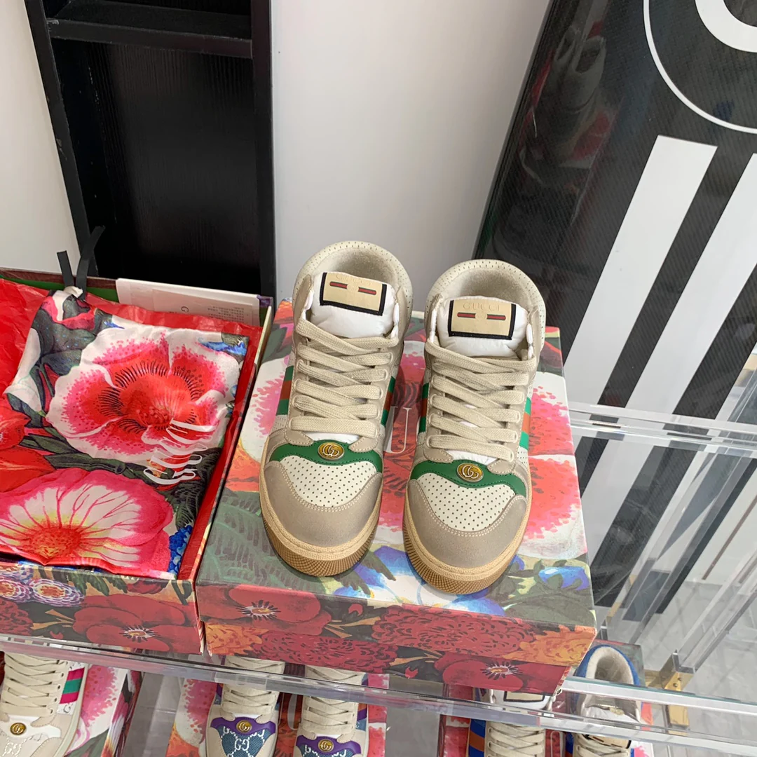 Высокие кроссовки Gucci - Грязные кроссовки - Кроссовки - 5