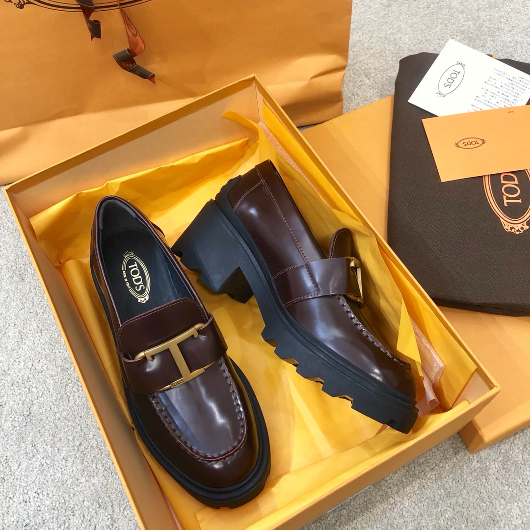 Tods - Лоферы на платформе