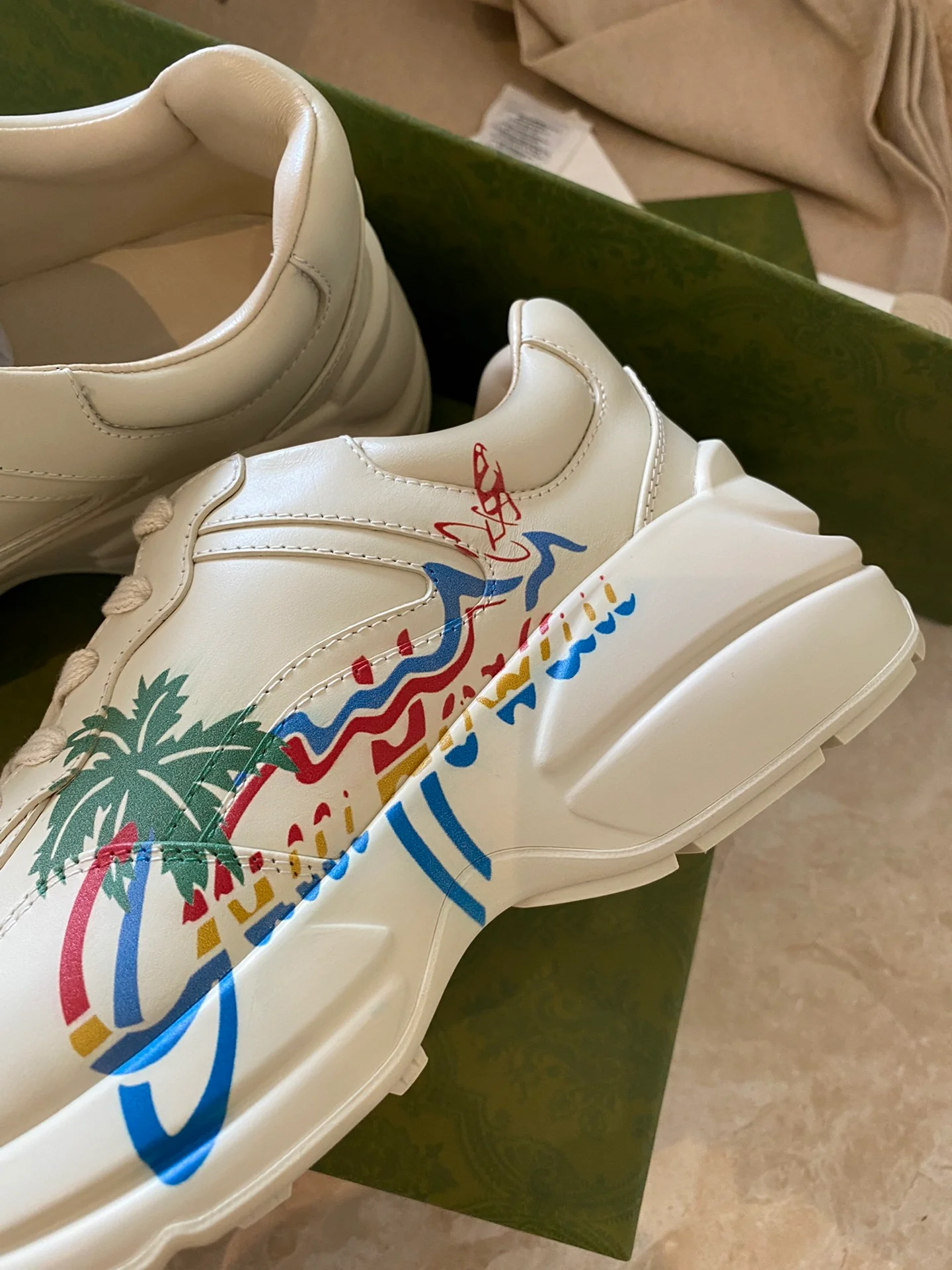 Gucci - Массивные туфли - 13