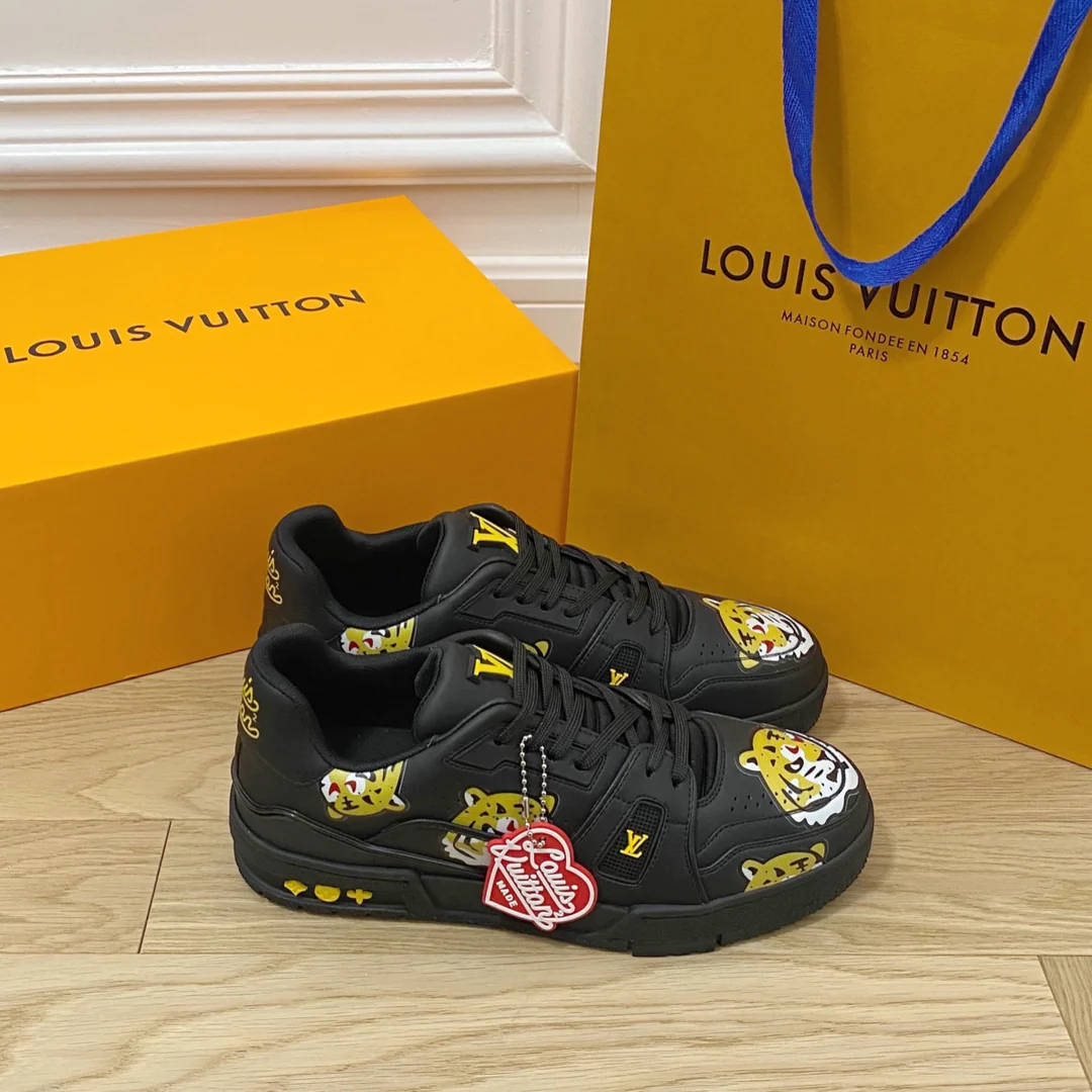 Обувь LV - Кроссовки LV - Год Тигра - Повседневная обувь