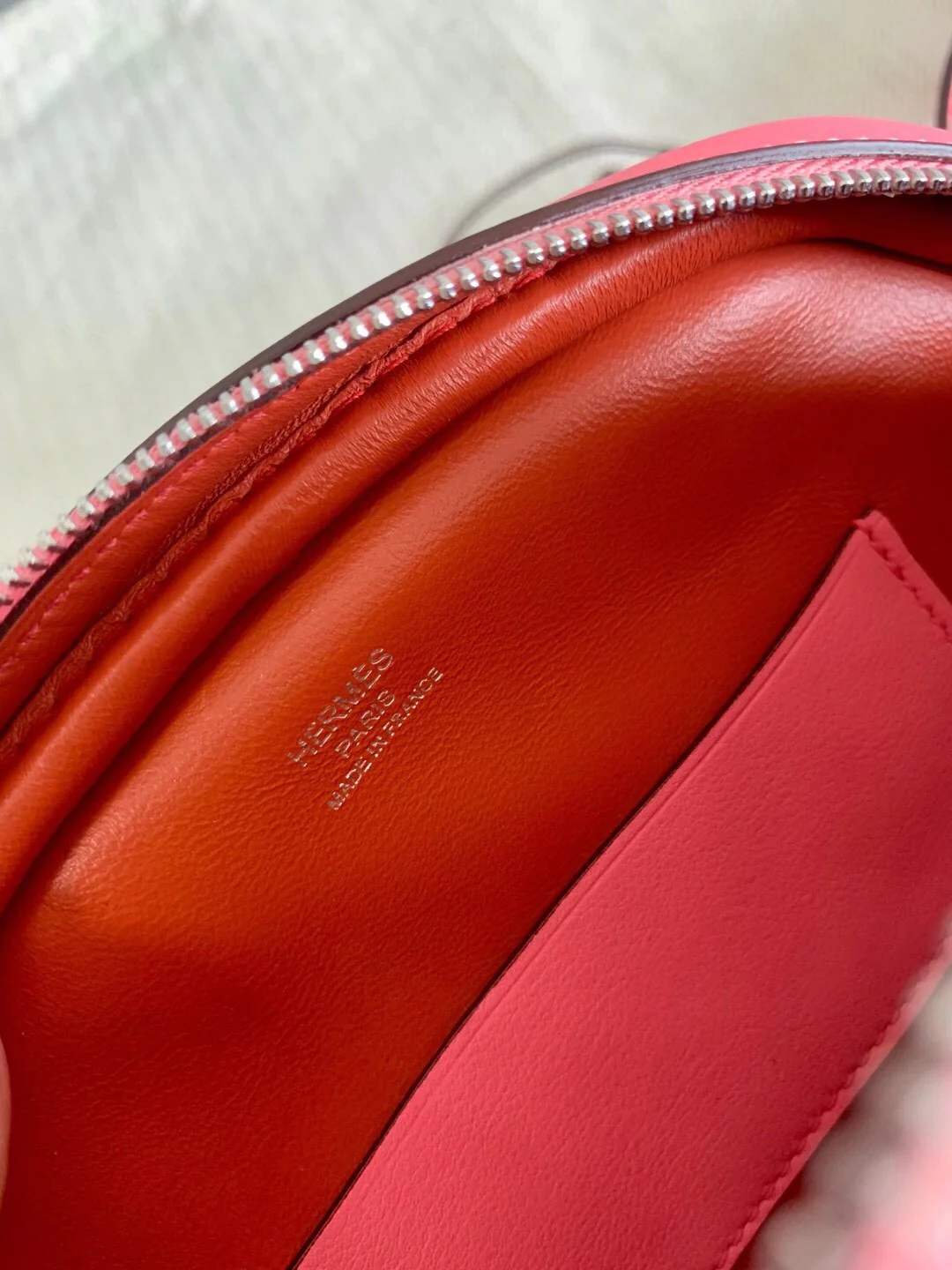 Hermes в петле - Сумка в форме свиного носа - Розовая