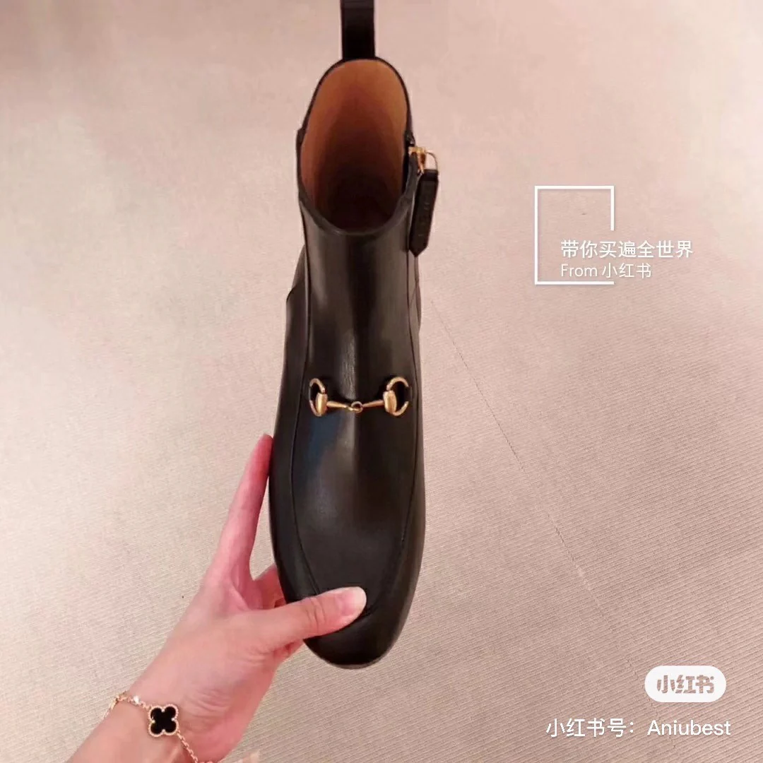 Ботильоны Gucci Street с пряжкой - верхнее изображение