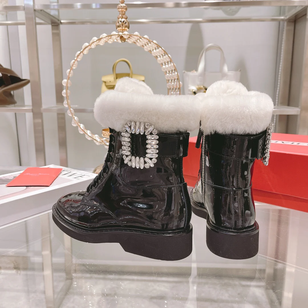 Обувь для автодомов - шерстяные ботильоны