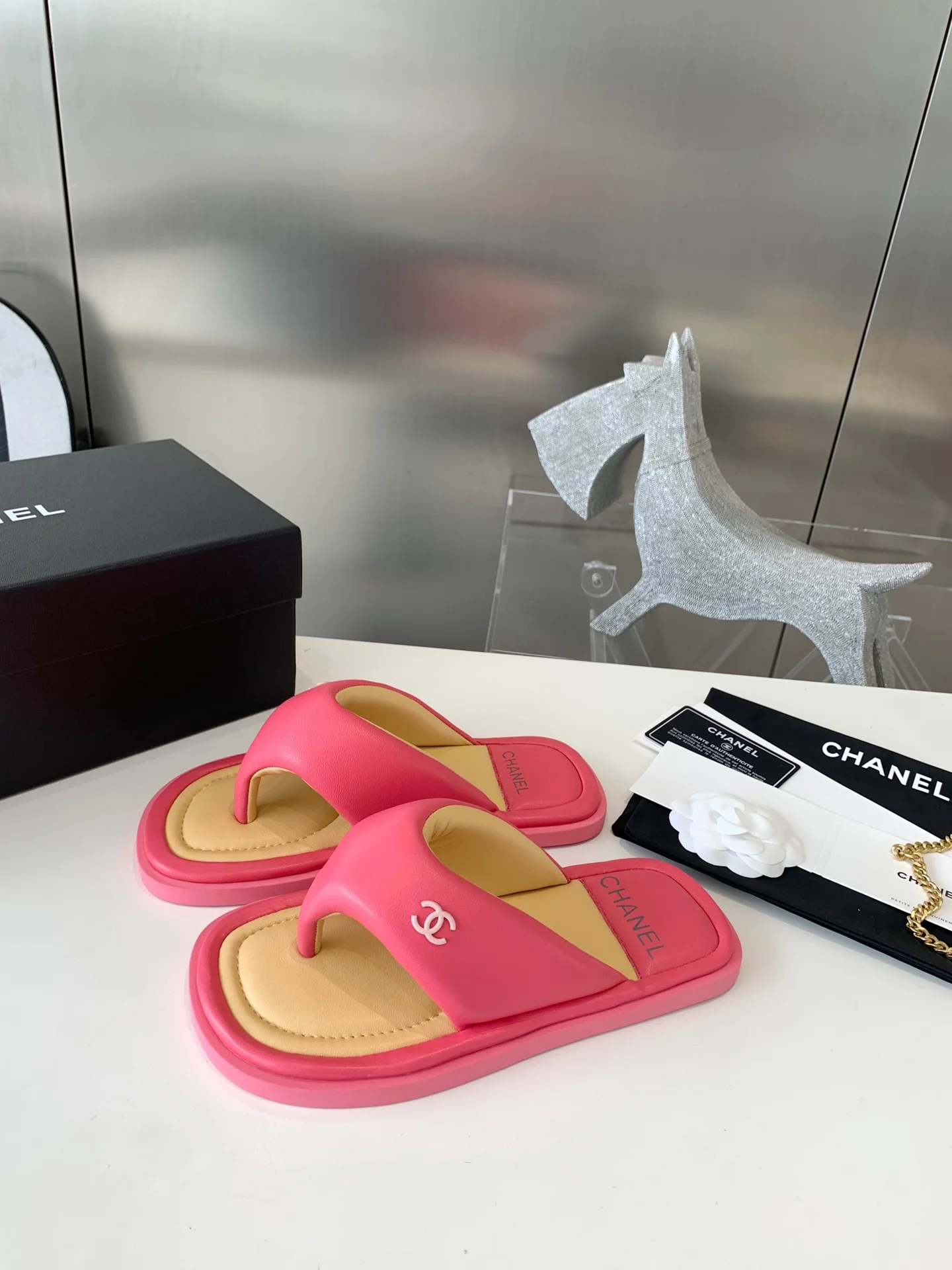 Летние туфли Chanel 22s Summer Puff Shoes - размеры 35-41