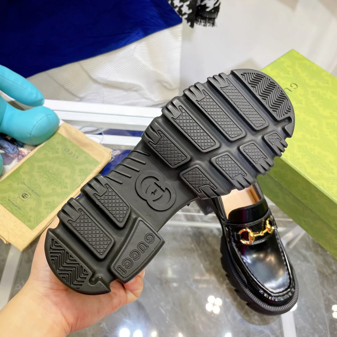 Лоферы на платформе Gucci