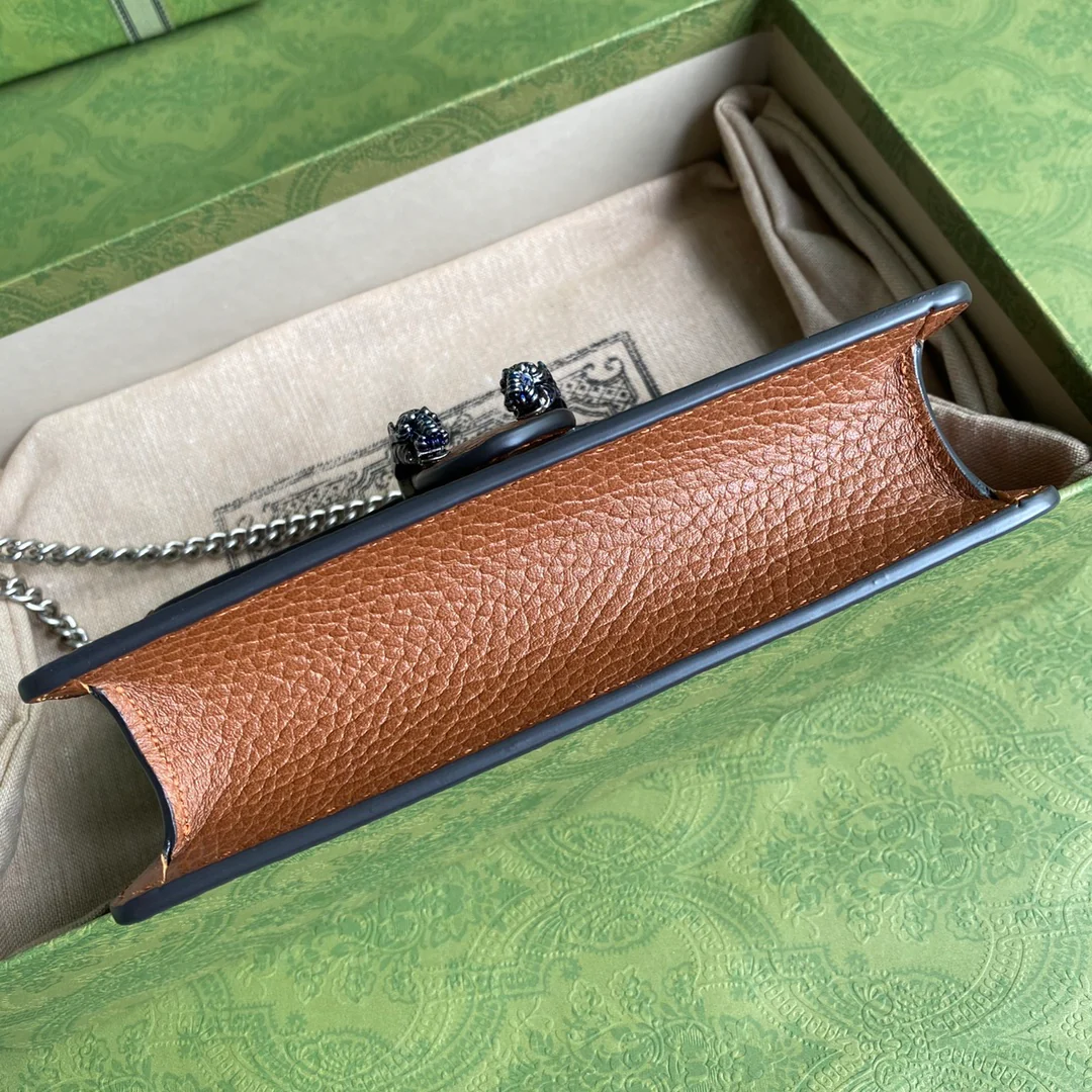 Gucci-Dionysus Supre Mini-丹宁系列牛仔帆布