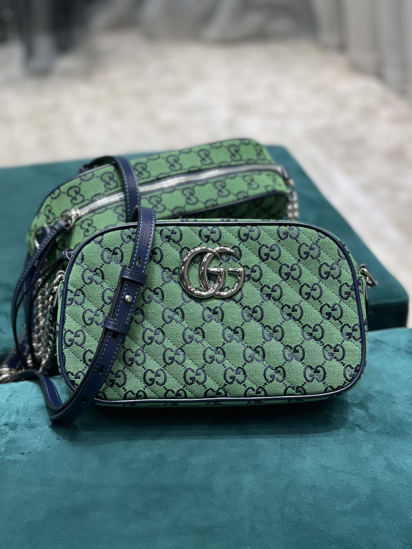 Фотосумка Gucci Marmont серии - 24-13-7 см-1