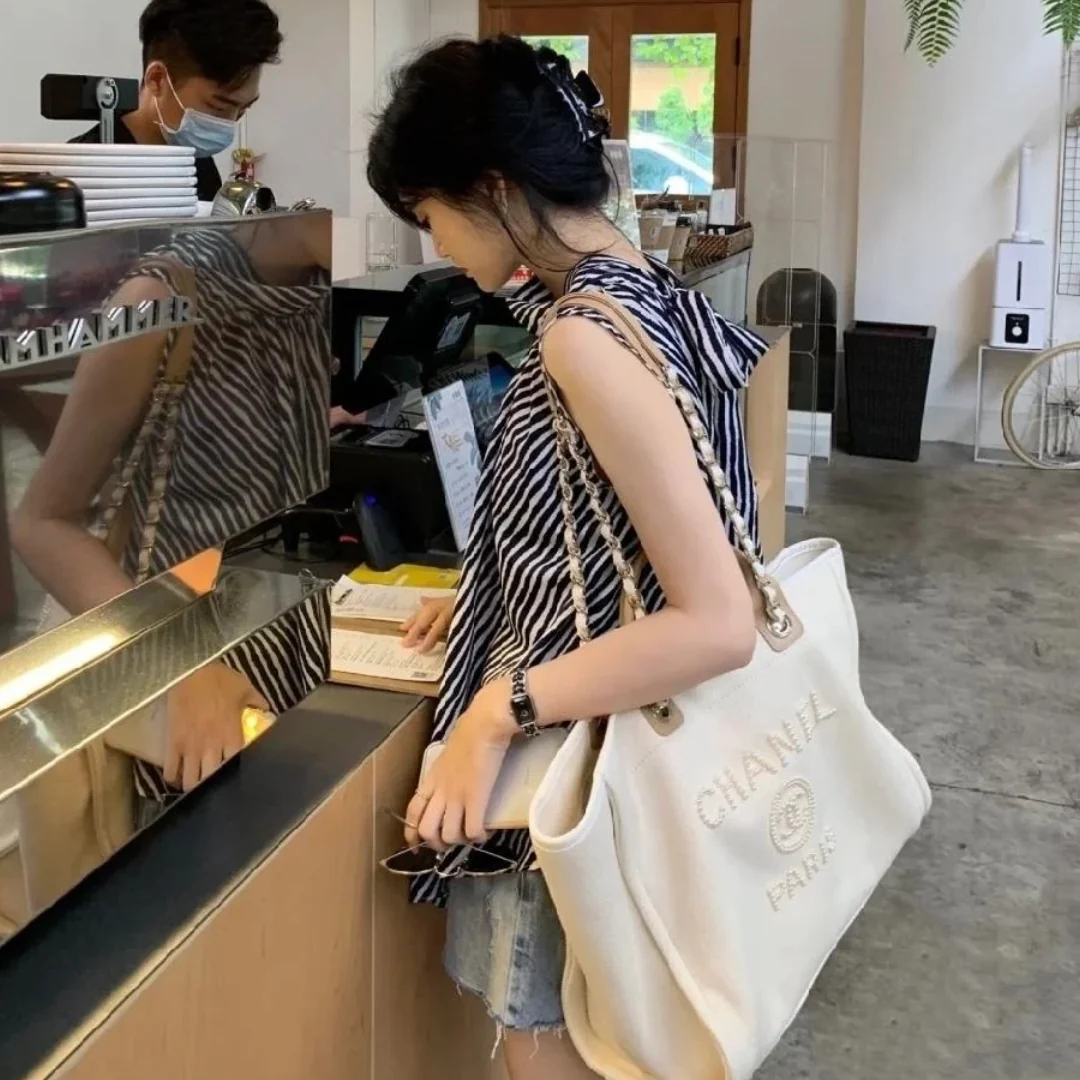 Пляжная сумка Chanel Pearl