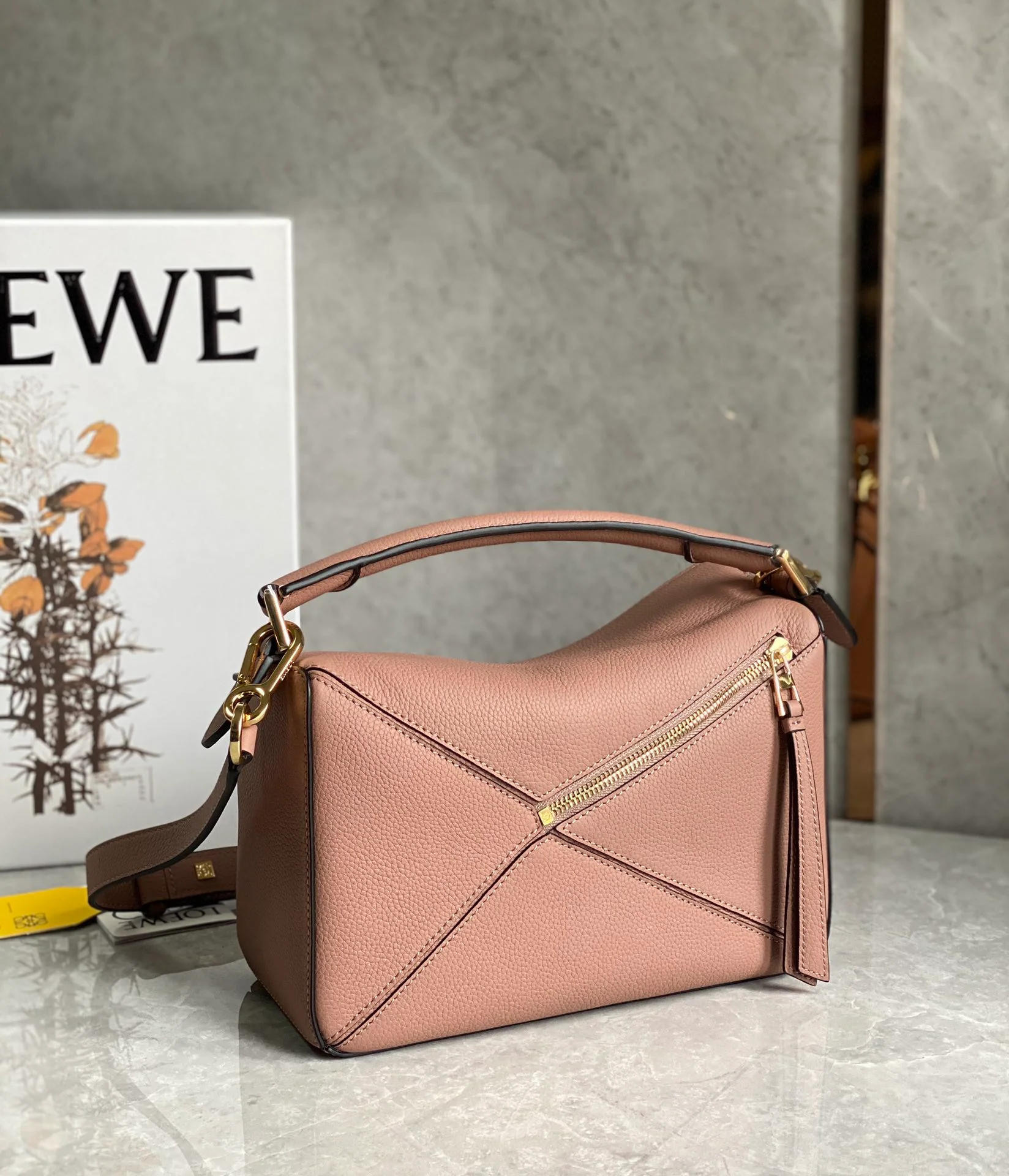 Сумка Loewe Puzzle из телячьей кожи - 6