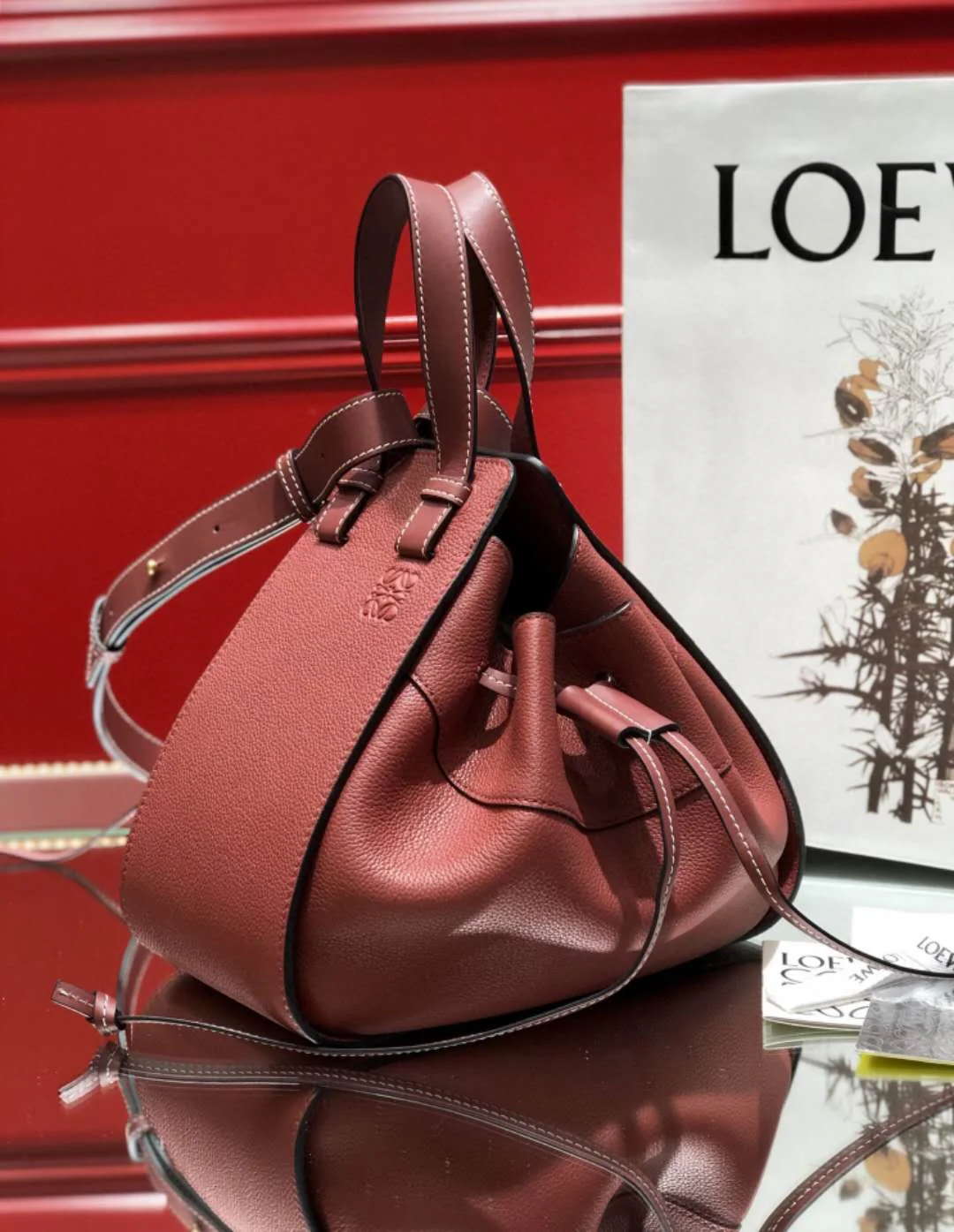 Гамак Loewe с завязками, маленький размер 21-14-26 см-15