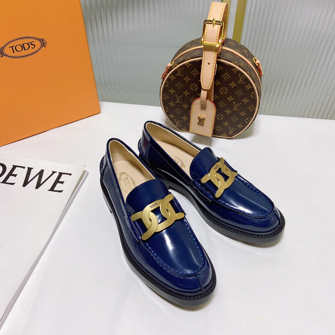 Лоферы на платформе Tods - 2