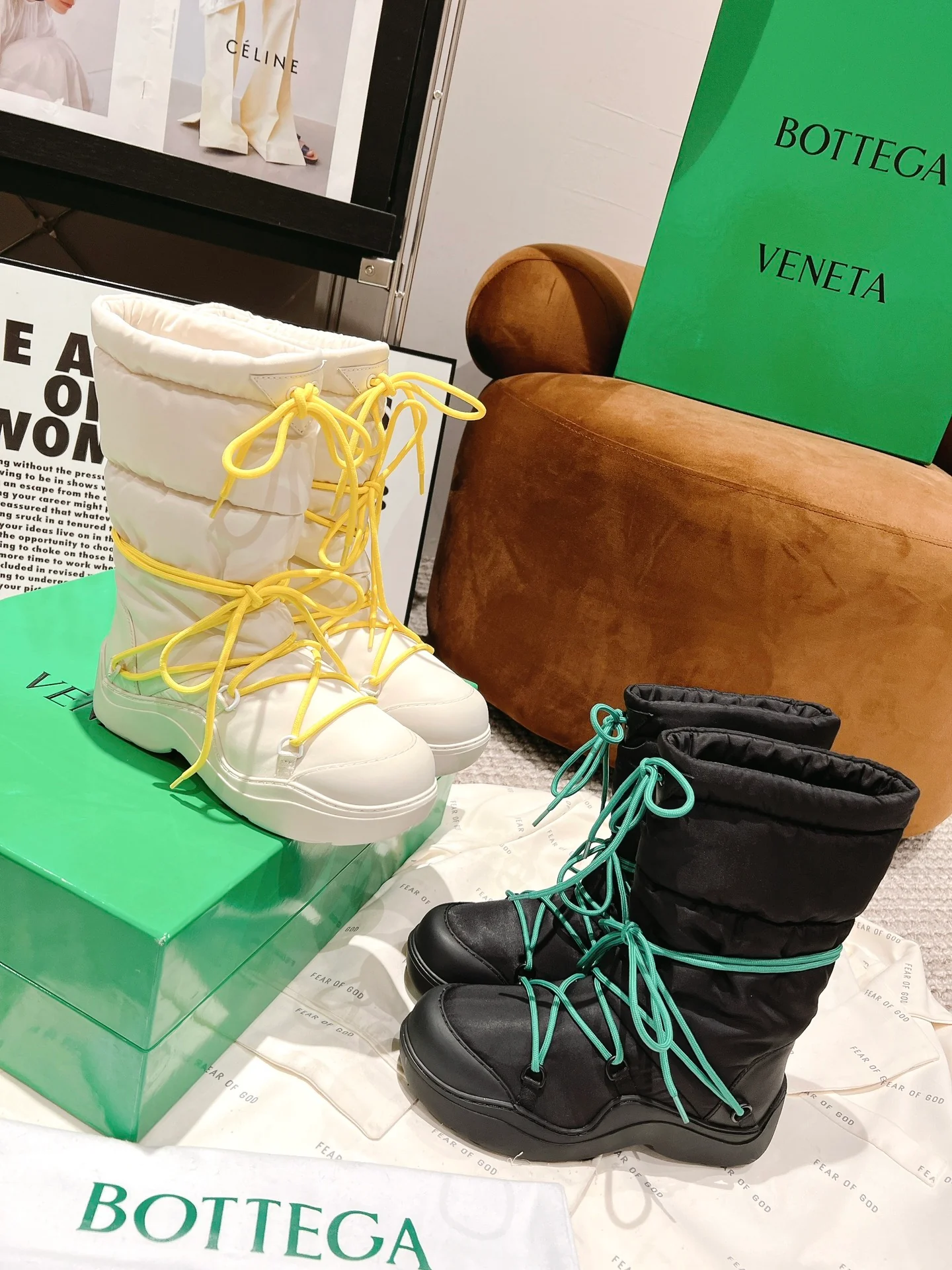 Походные ботинки BV до середины икры