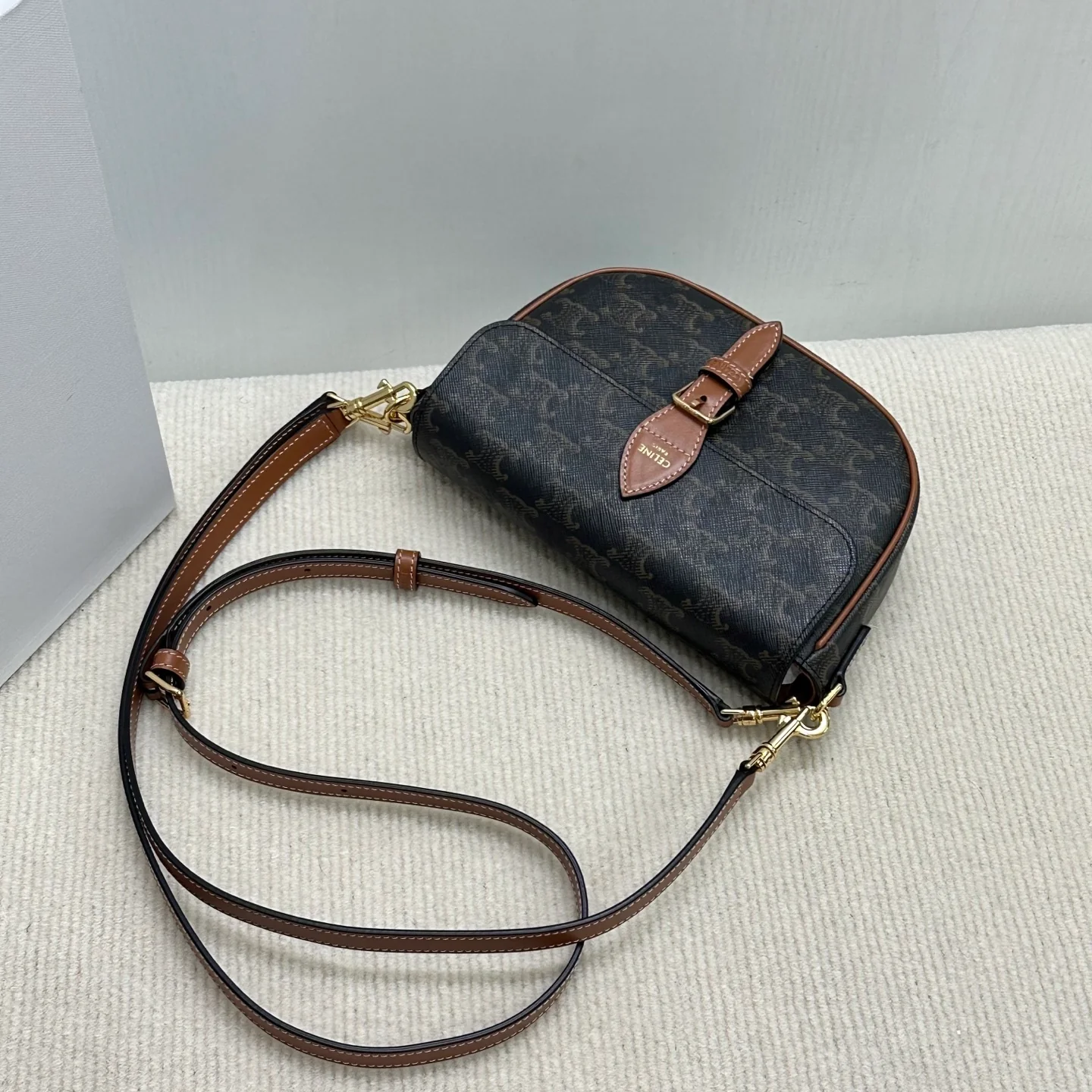 Сумка-седло Celine-Folco