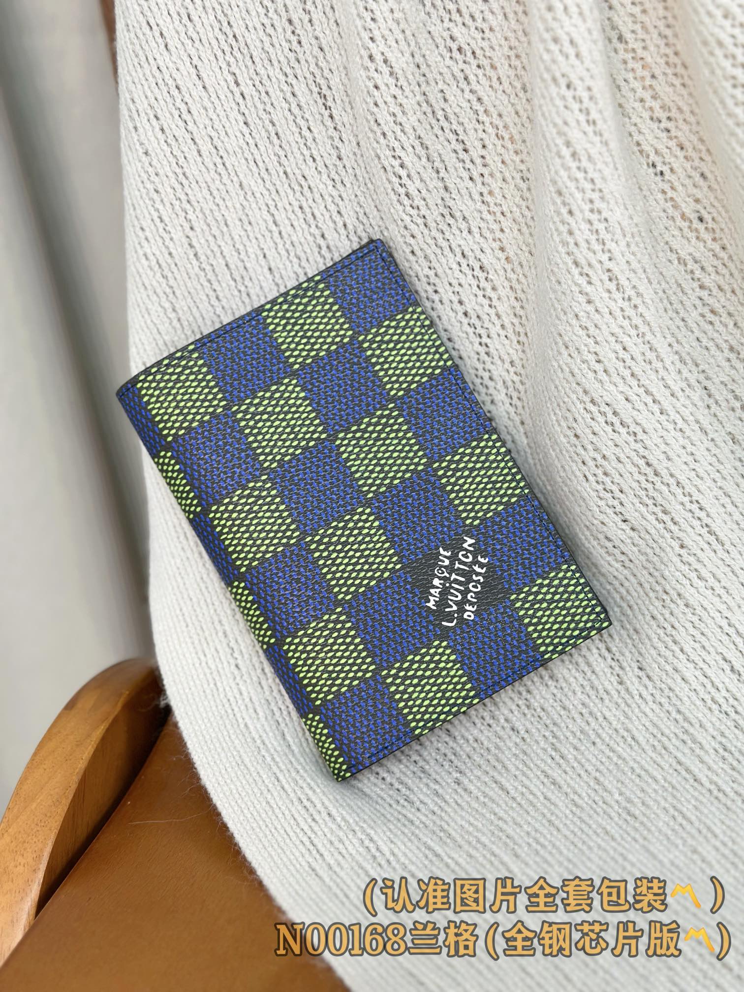 LV-n00168-Lange Держатель для паспорта - Бирюзовый