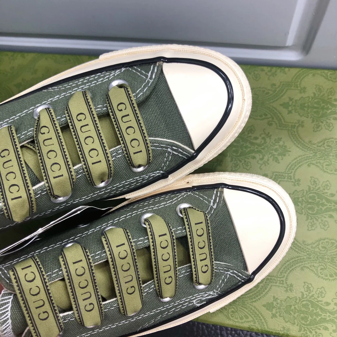 парусиновые туфли Gucci