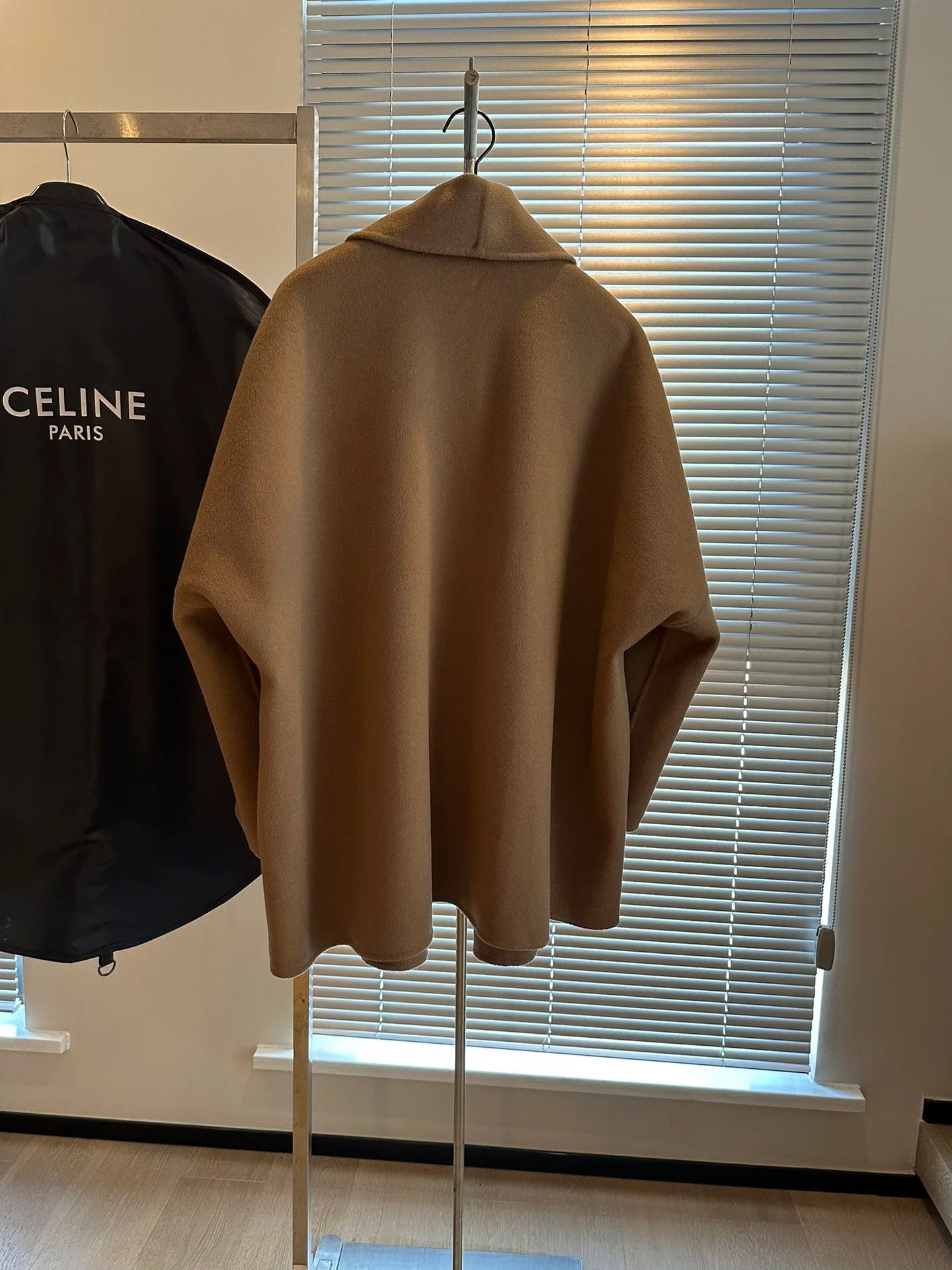 Повседневный кашемировый халат Celine 2403 - коричневый