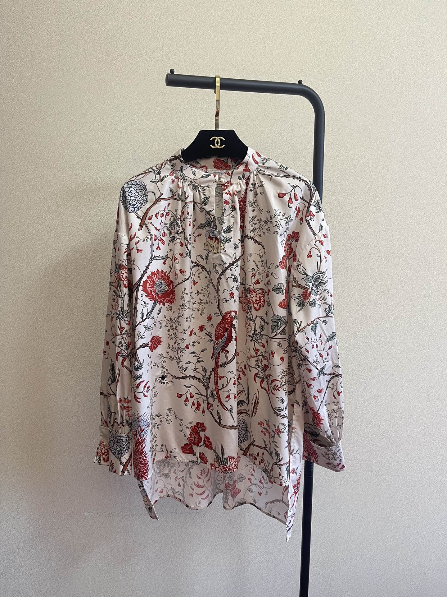 Рубашка с принтом Dior Весна/Лето 2024