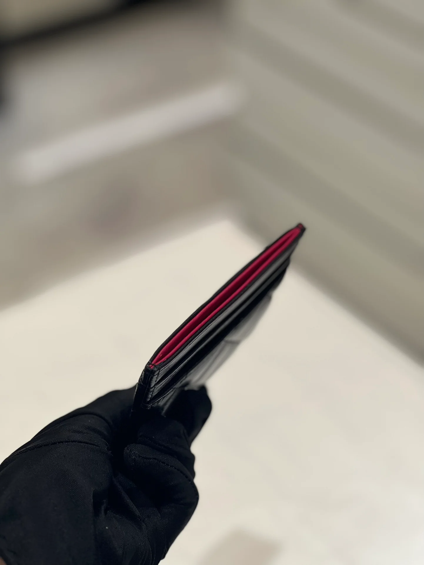 Chanel-23s 爱心珐琅卡包