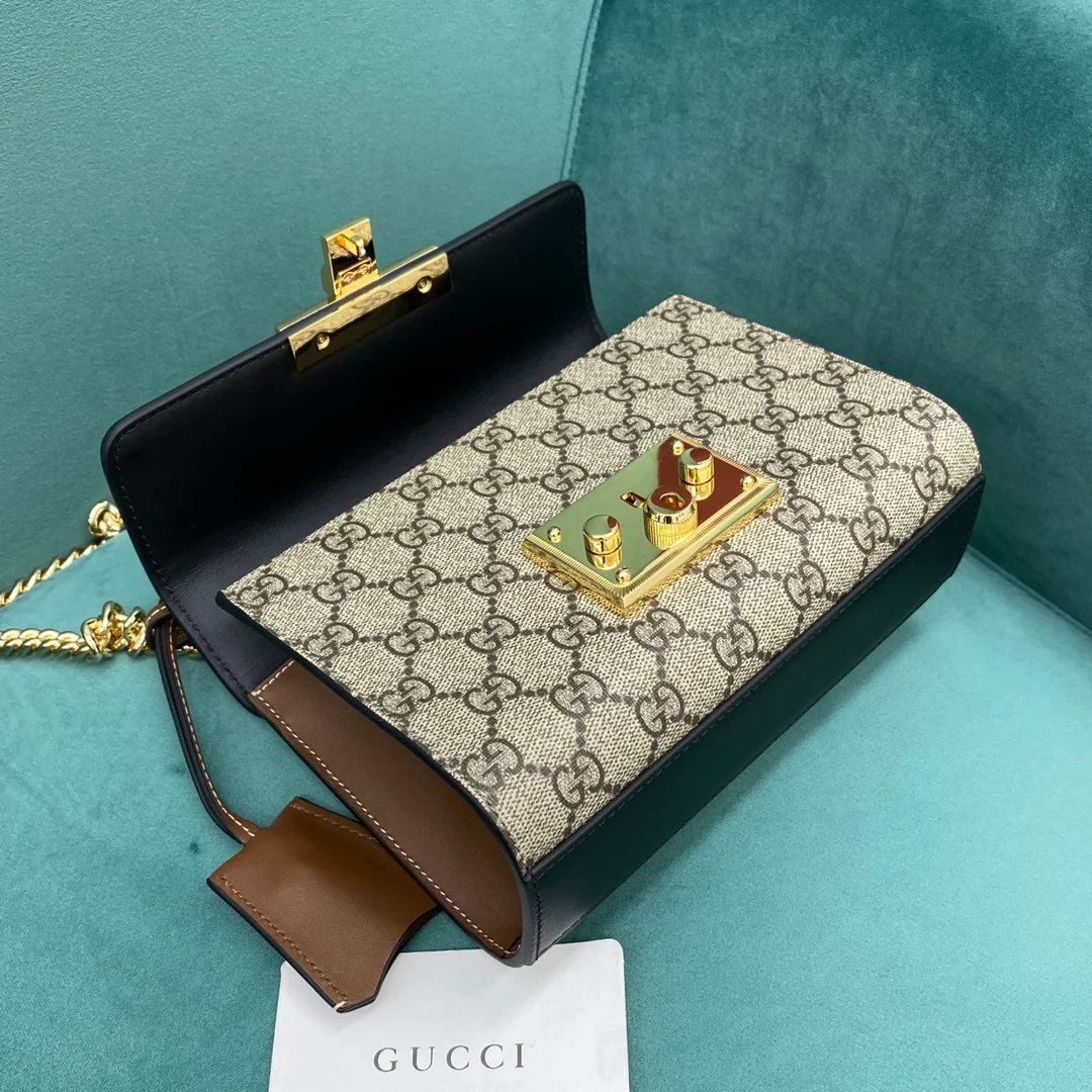 Замок Gucci - Маленький квадратный замок - 20-13-8 см-2