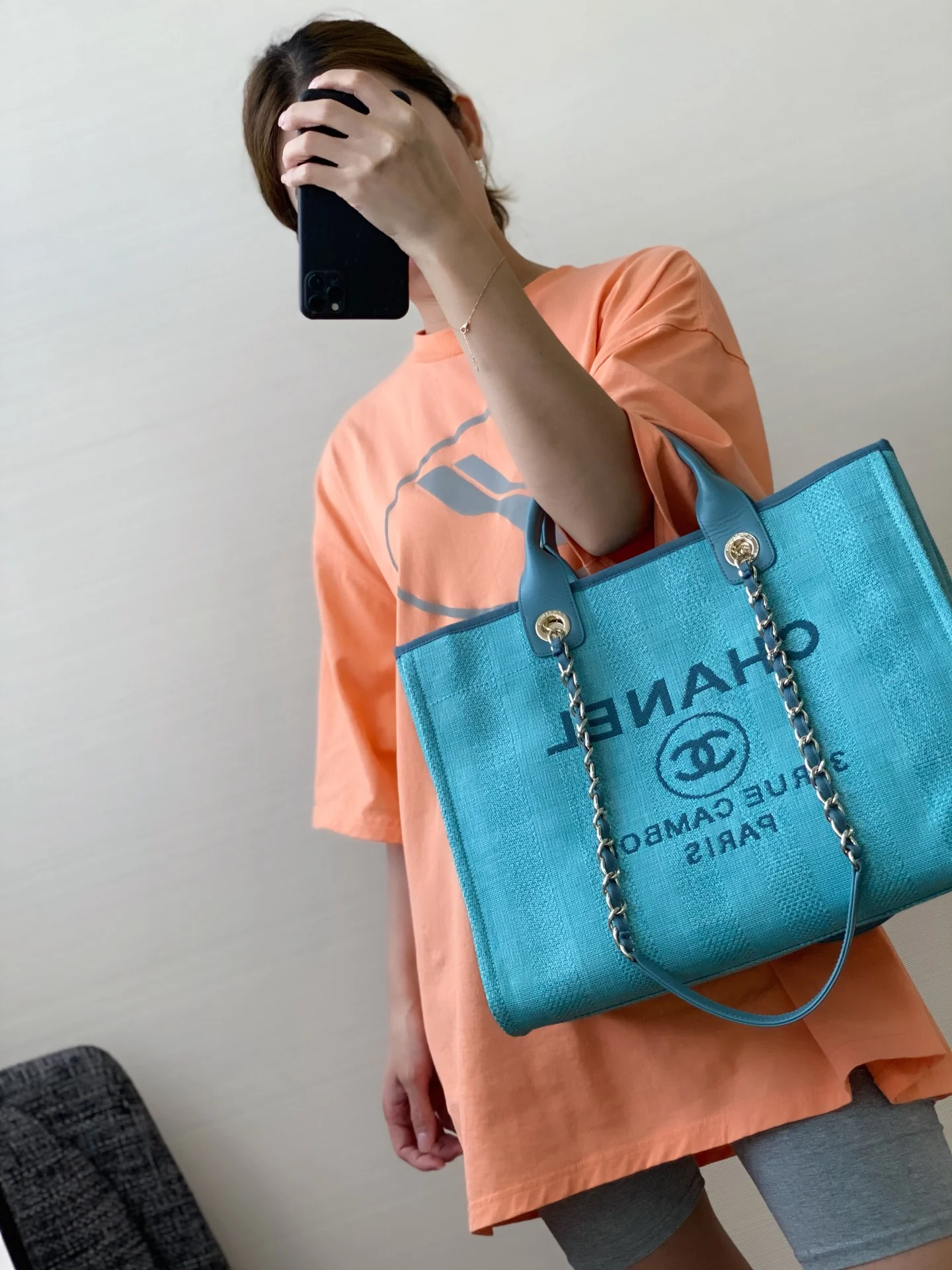 Большая пляжная сумка Chanel