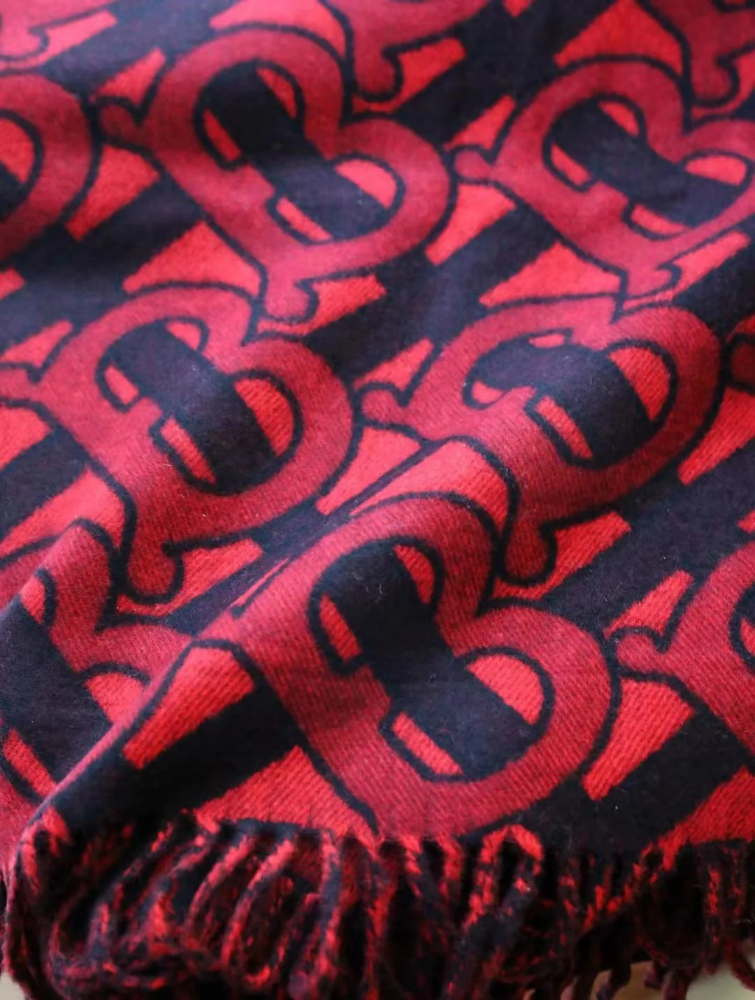 Классический кашемировый шарф/шаль Burberry - 50 см - 200 см - 100 см