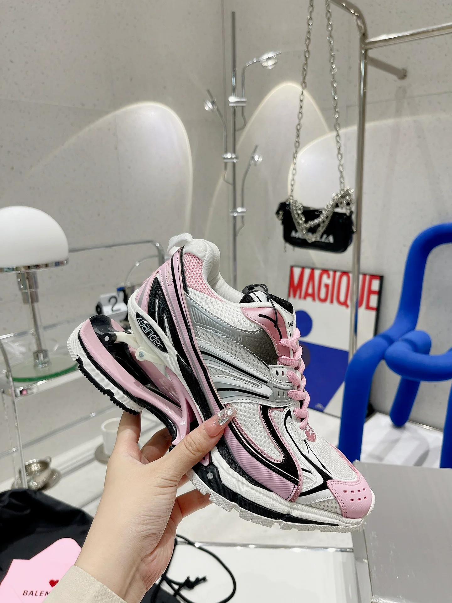 Массивные ретро-туфли Balenciaga в весеннем стиле - для пары - 1