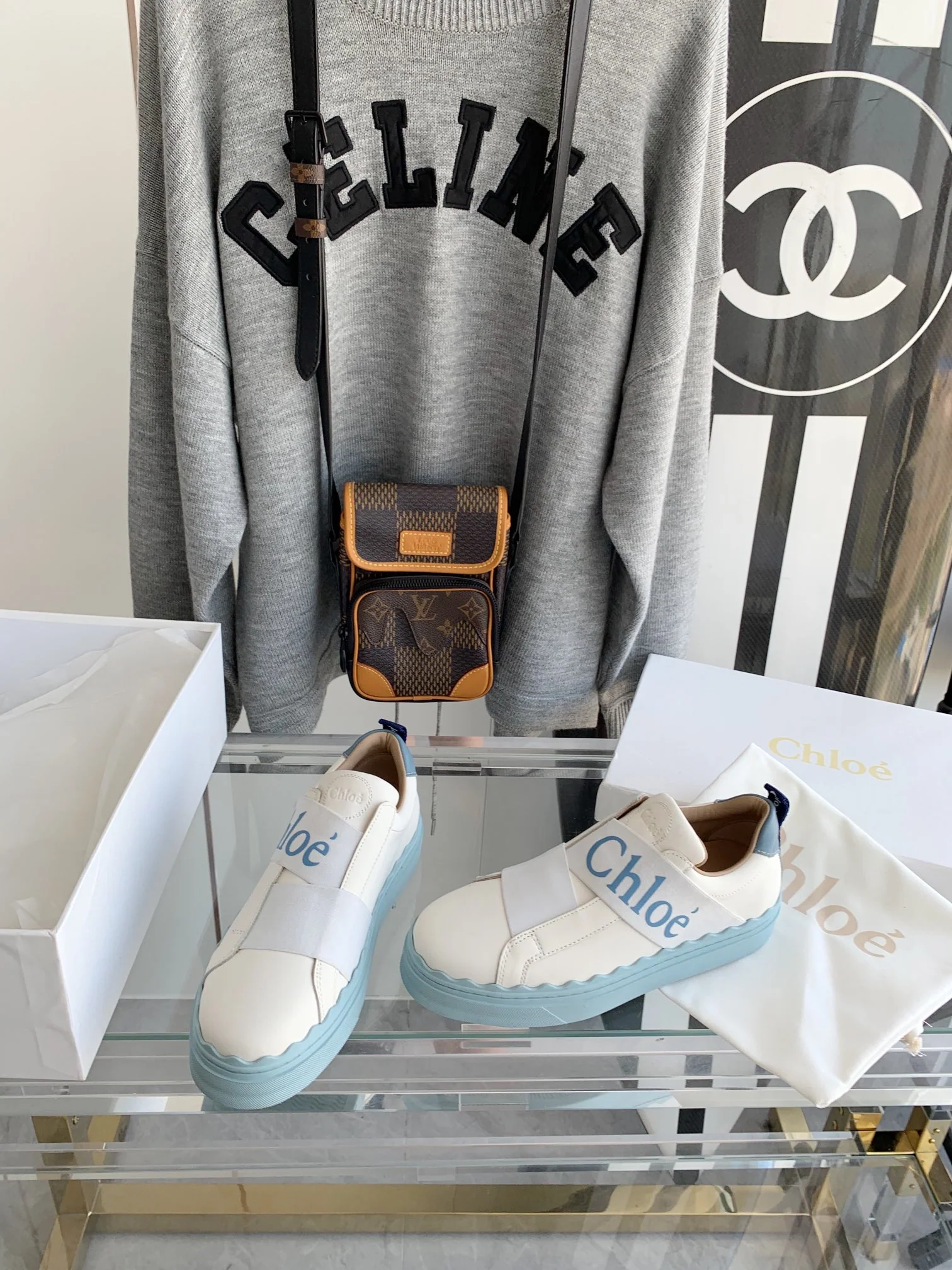 Хлоя - Белые кроссовки - Повседневная обувь