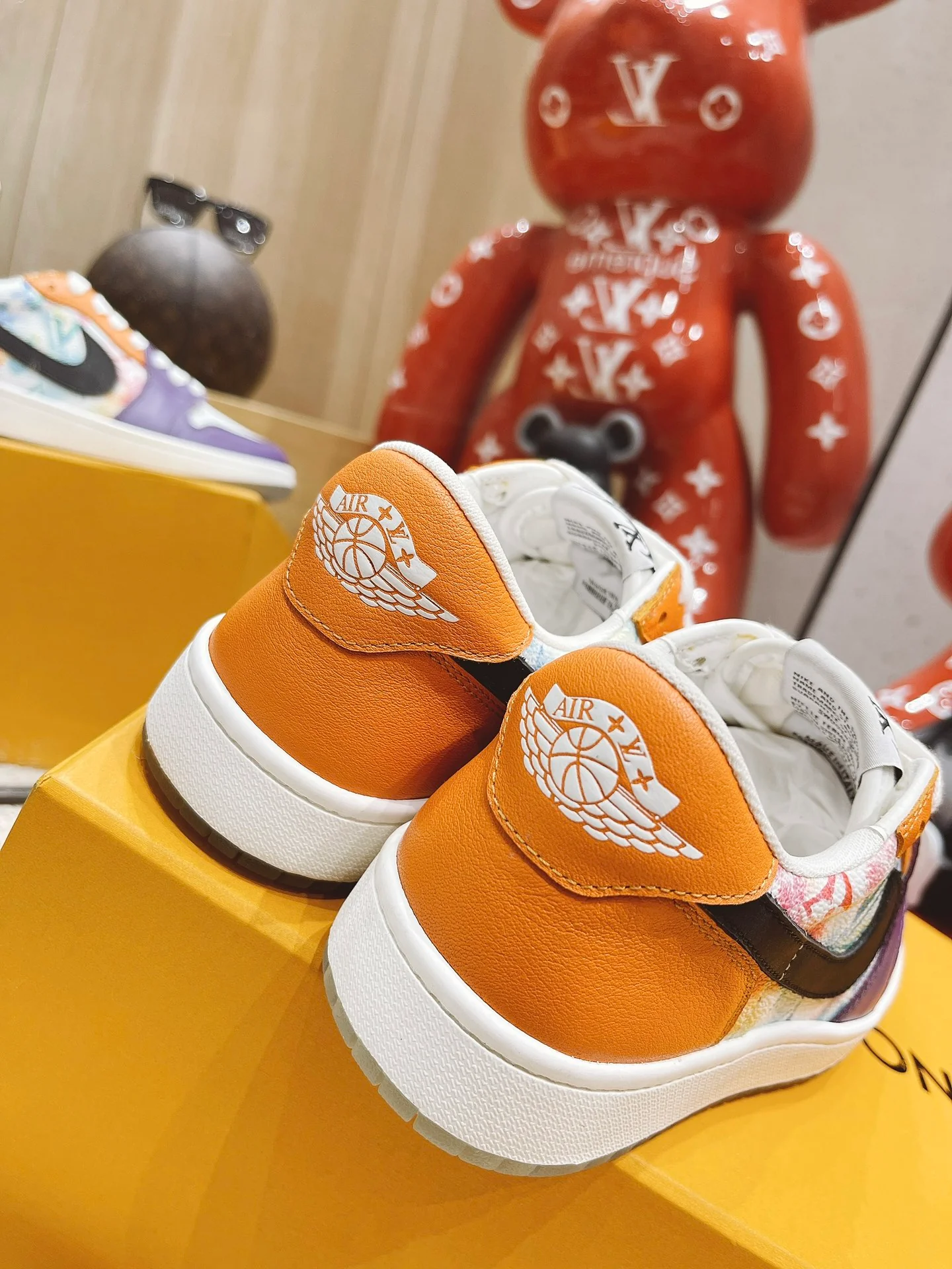 Обувь LV - обувь, созданная в рамках сотрудничества LV и Nike - 2