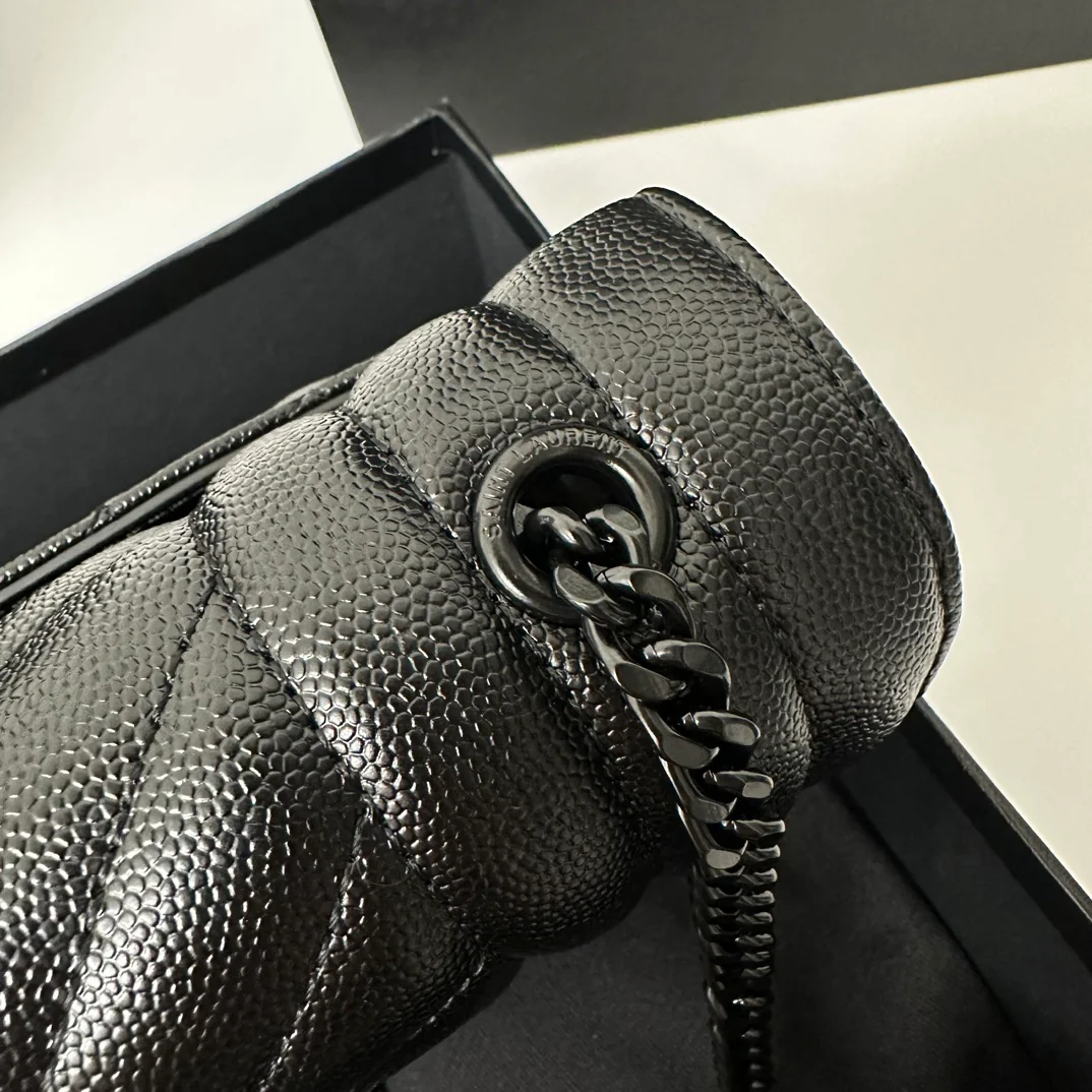 Конверт YSL, маленький, черный