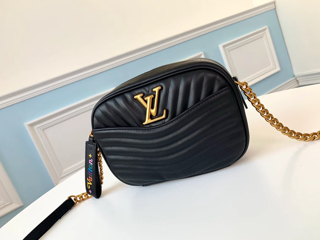 m53682-LV-2019-Spring/Summer-New-Wave-Camer Bag-Black
