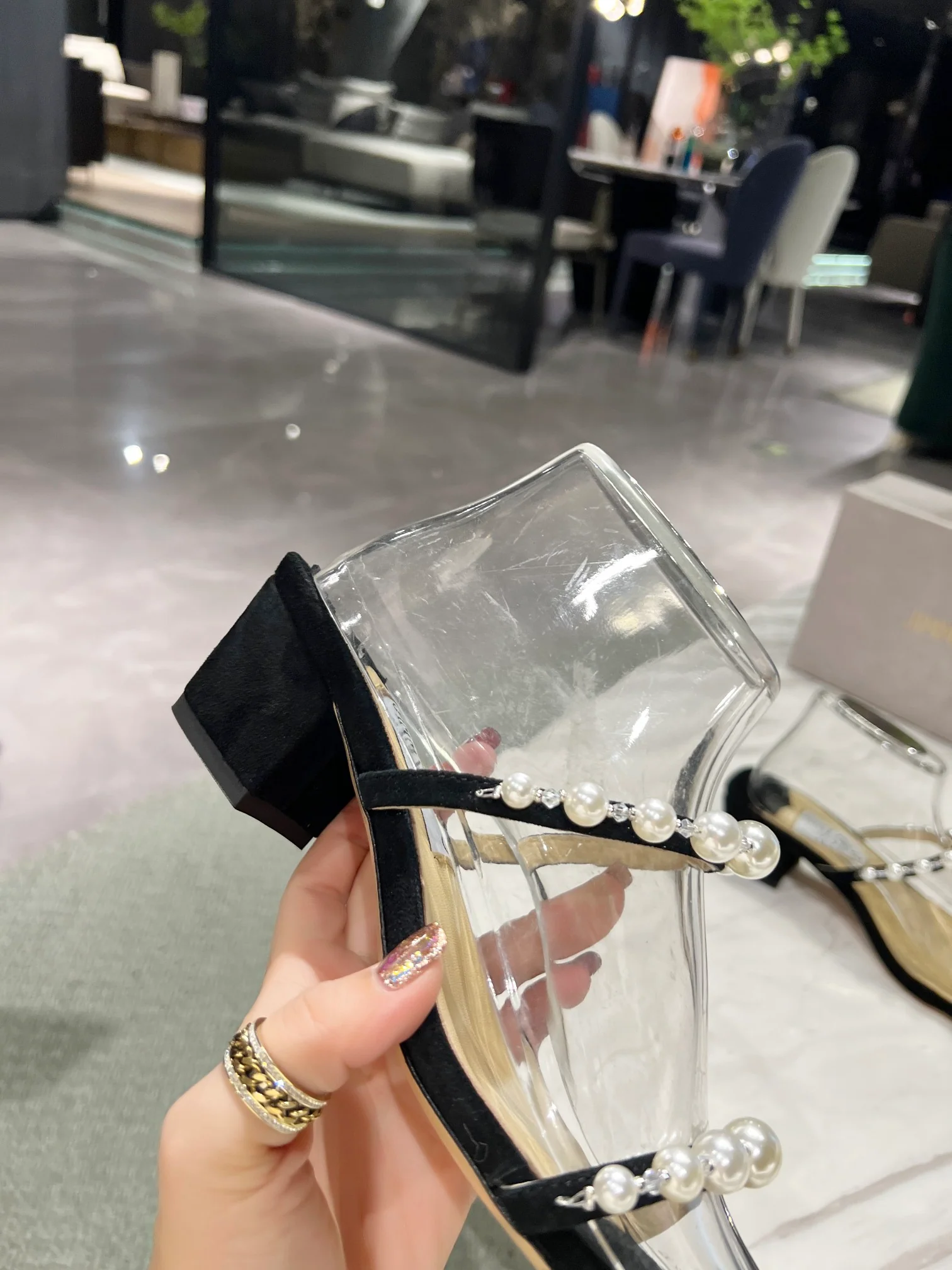 Сандалии/тапочки Jimmy Pearl - черные