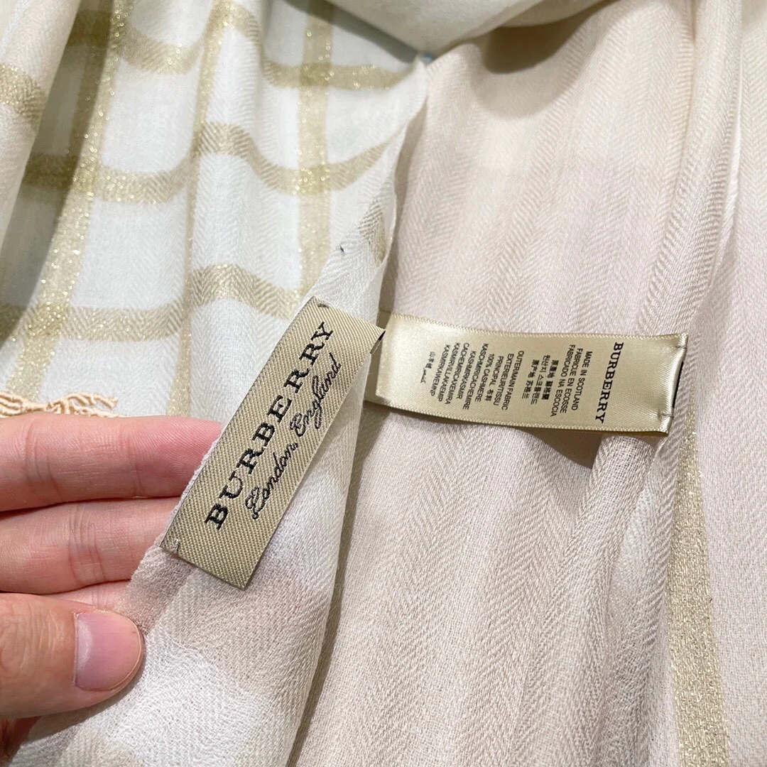 Кашемировый шарф Burberry - 90-200 см - 1 шт.