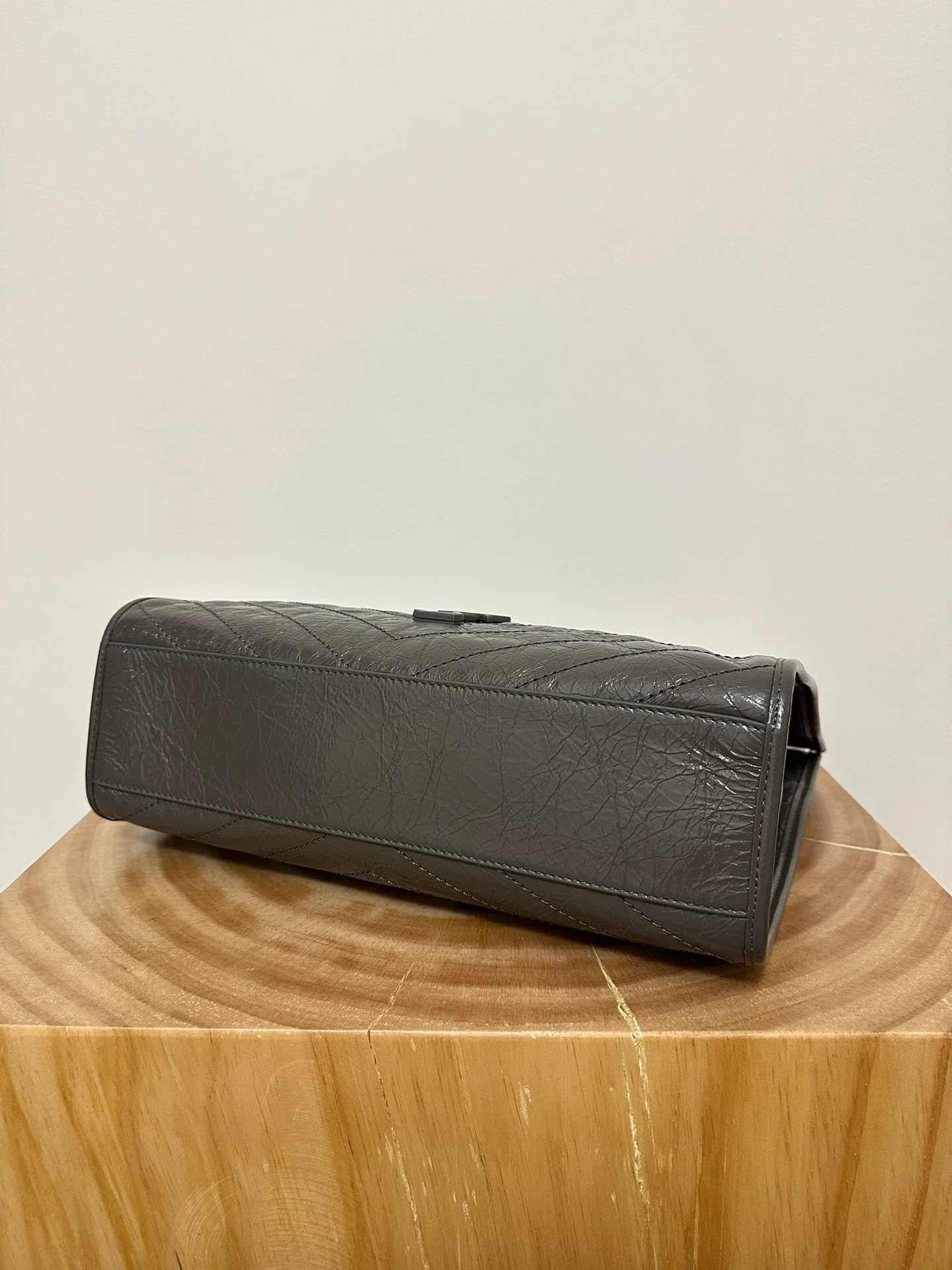 Сумка-шоппер YSL Niki - серая