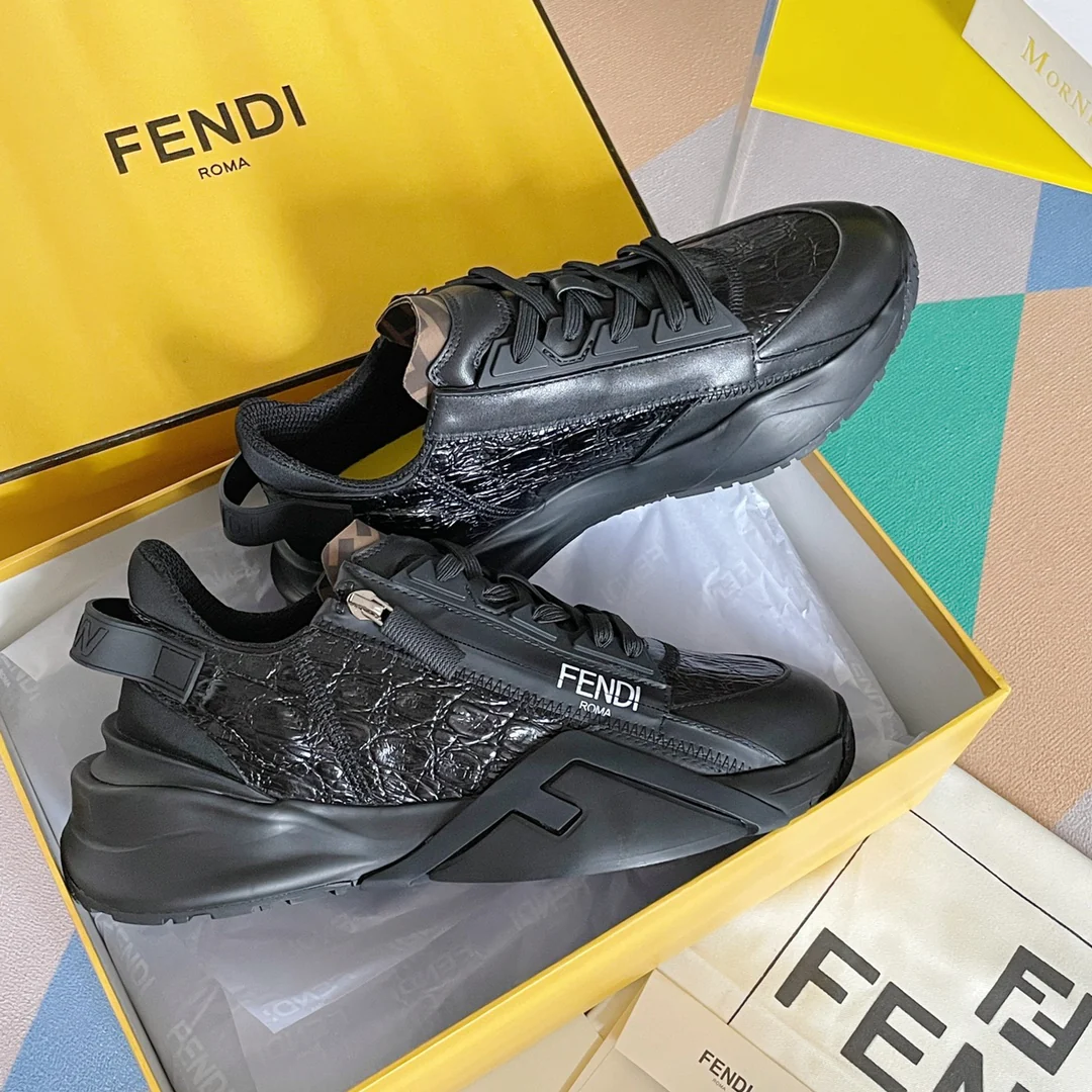 Fendi - Повседневные кроссовки - Черные