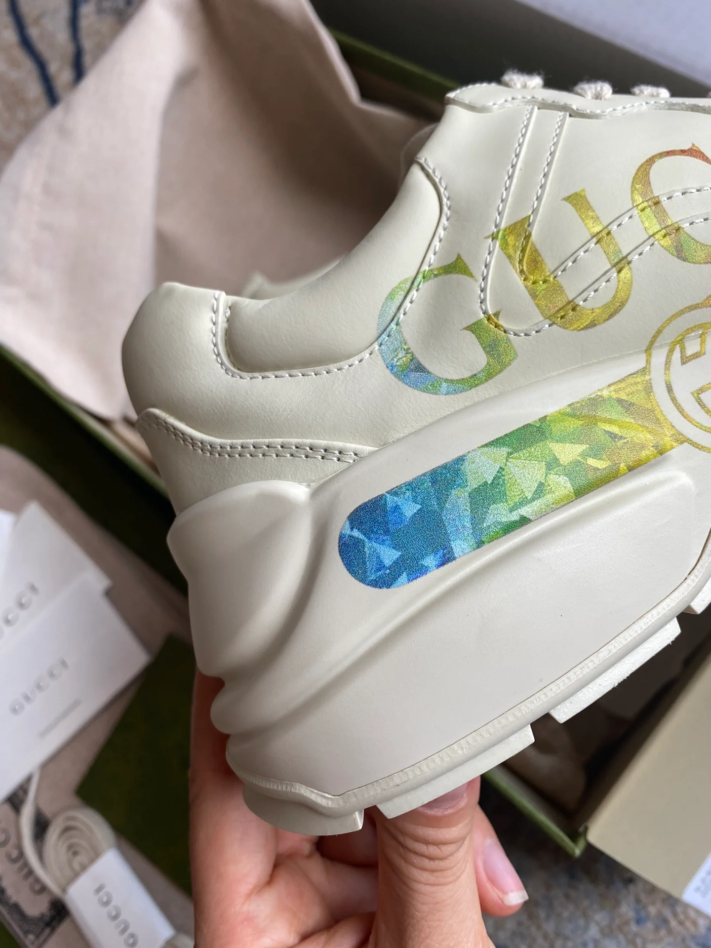 Gucci - Массивные туфли - 10