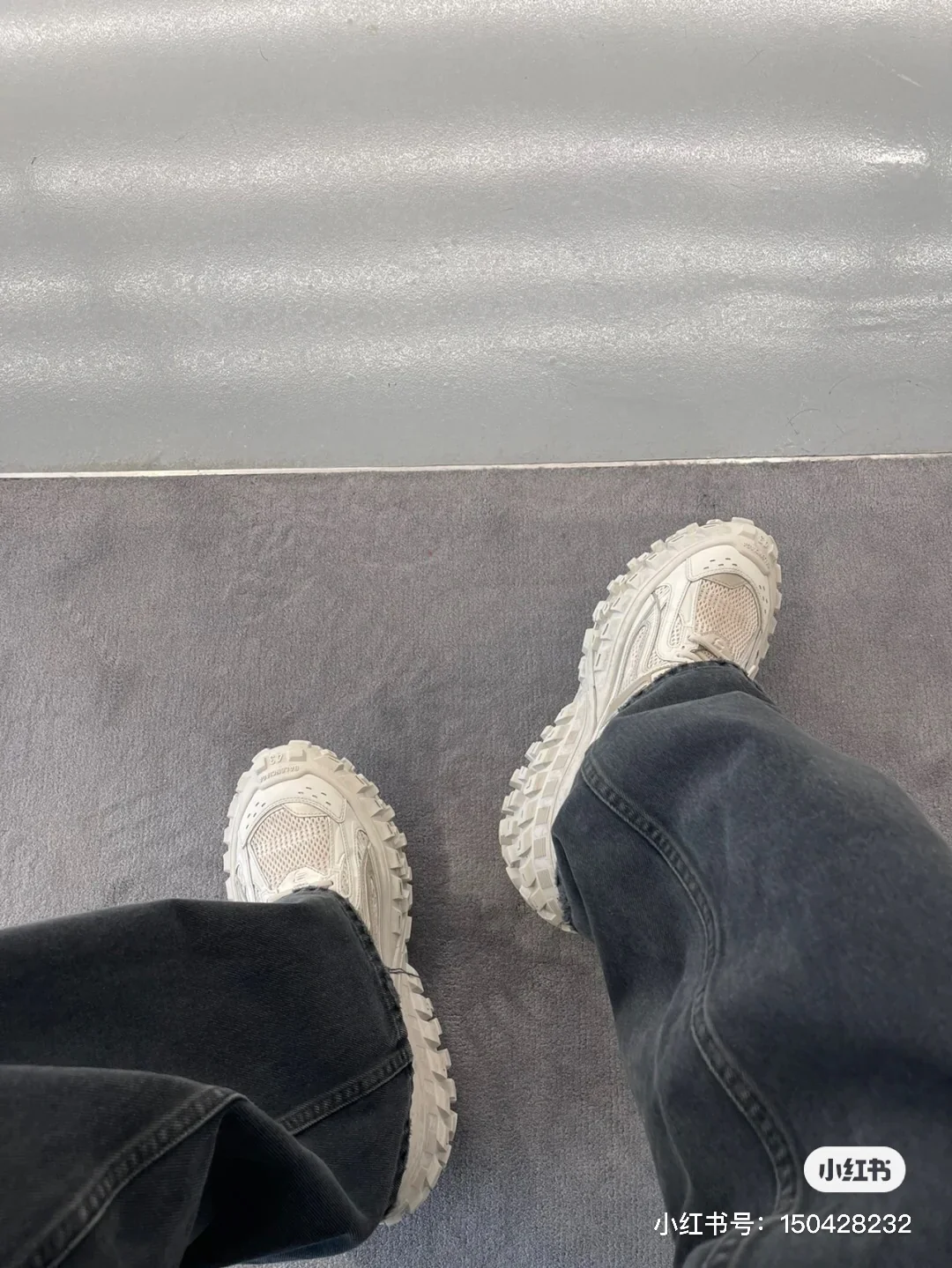 Balenciaga - Черные массивные туфли