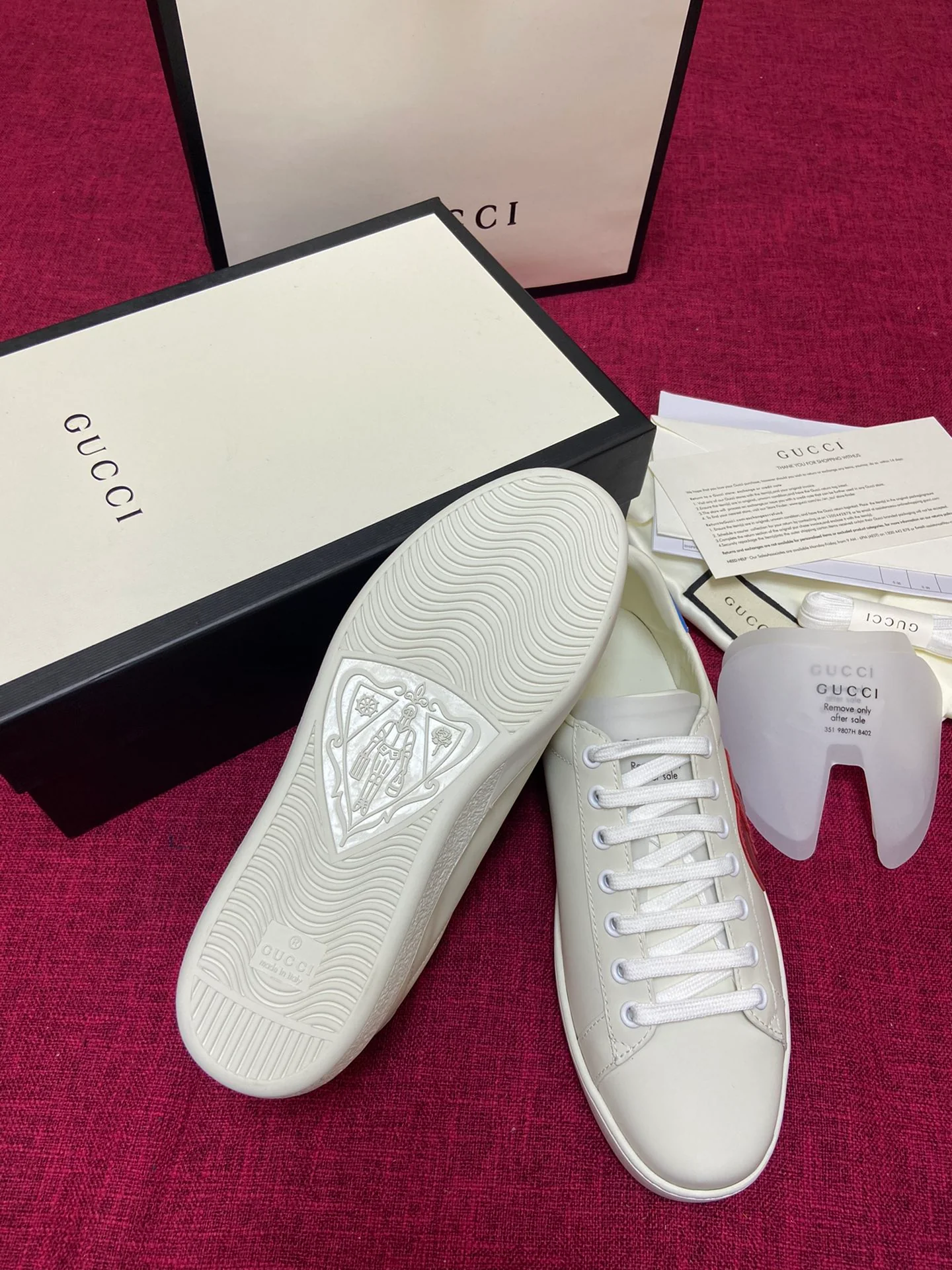 Gucci - Белые кроссовки - Кроссовки - Повседневная обувь