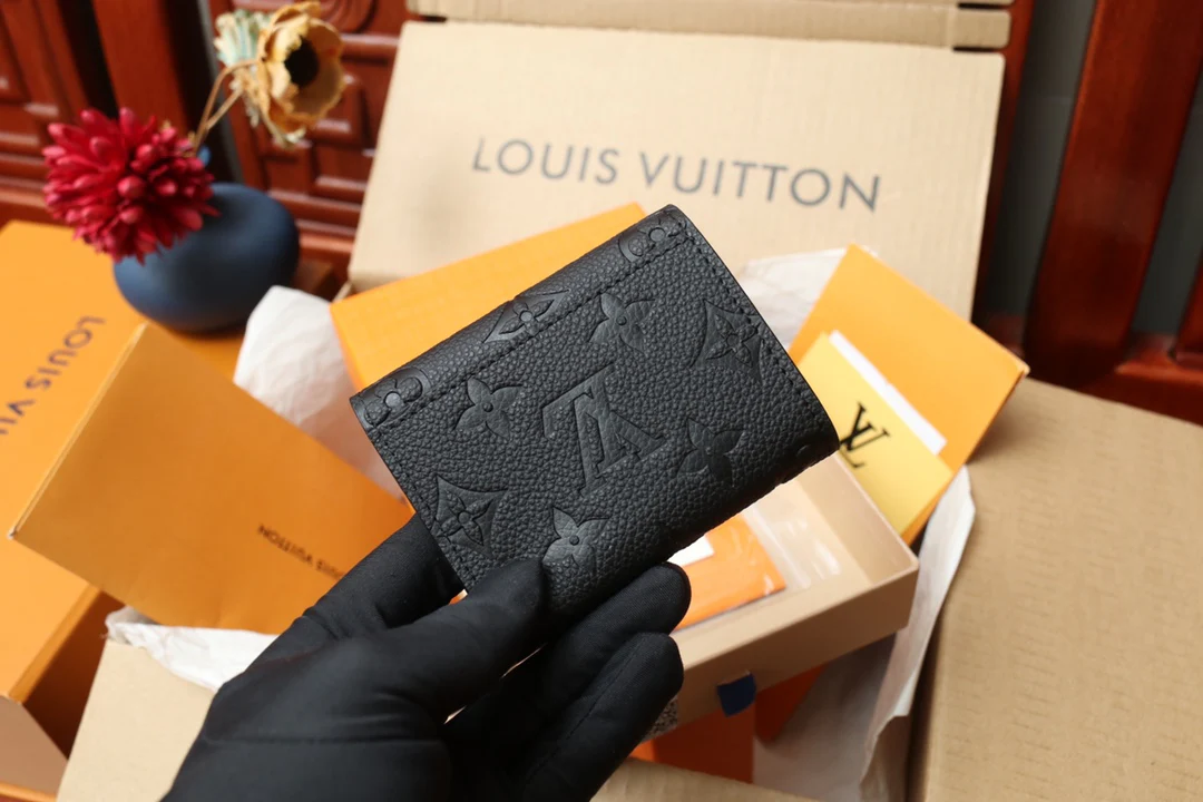 Кошелек LV-m62935-zoe, короткий, черный