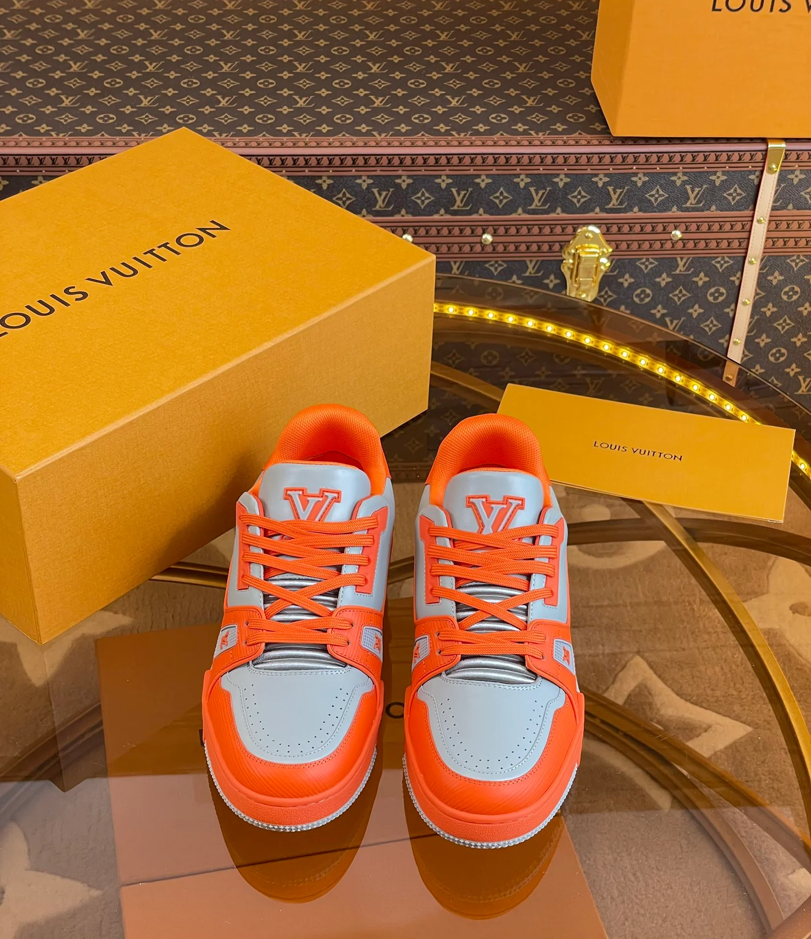 LV - Баскетбольные кроссовки на липучках - Серия кроссовок - Парный стиль - 1