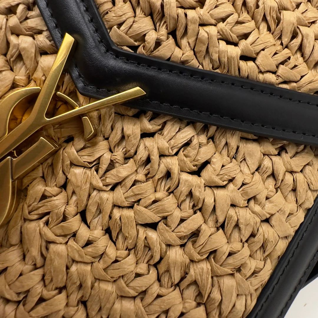 YSL Cassandra 20cm Small Straw Series