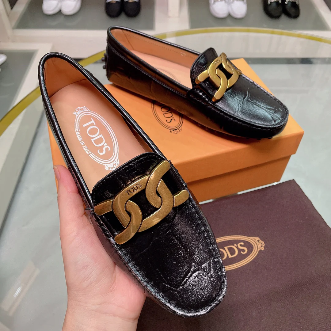 Tods - Крокодиловая кожа - Лоферы - Туфли без шнурков - 1