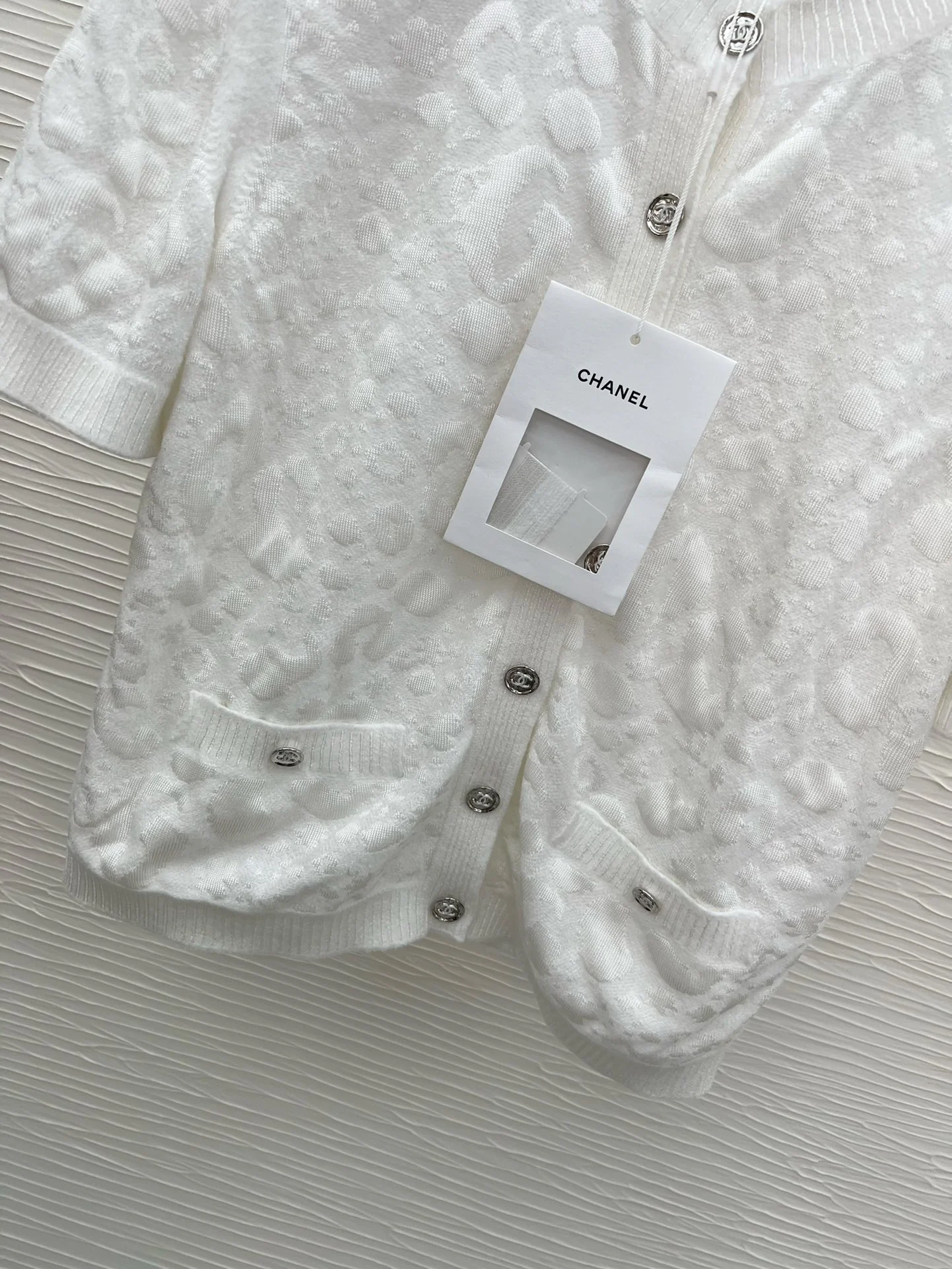 Chanel 2403 Hot Knit Collection с коротким рукавом