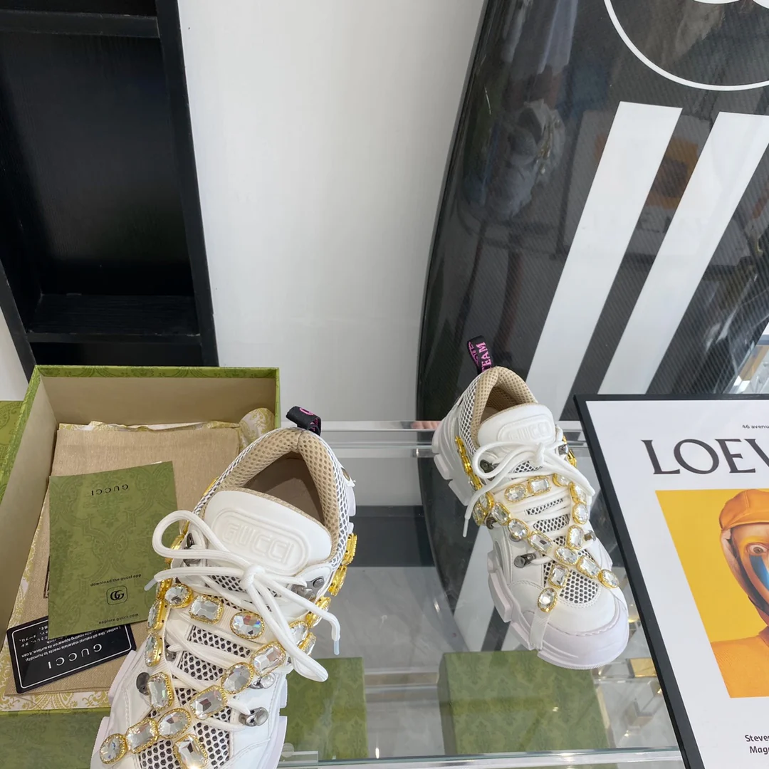 Gucci - Кроссовки - Массивная обувь - Парный стиль - 2