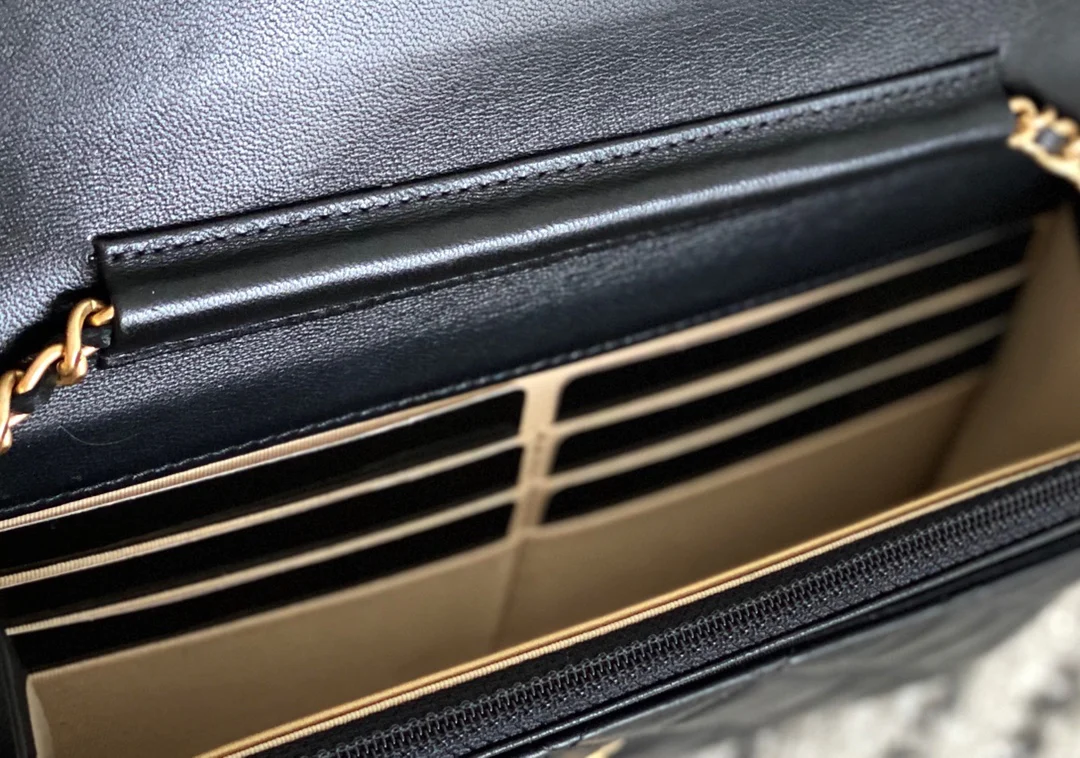 Chanel - Gold Ball WOC - Овечья кожа - 5